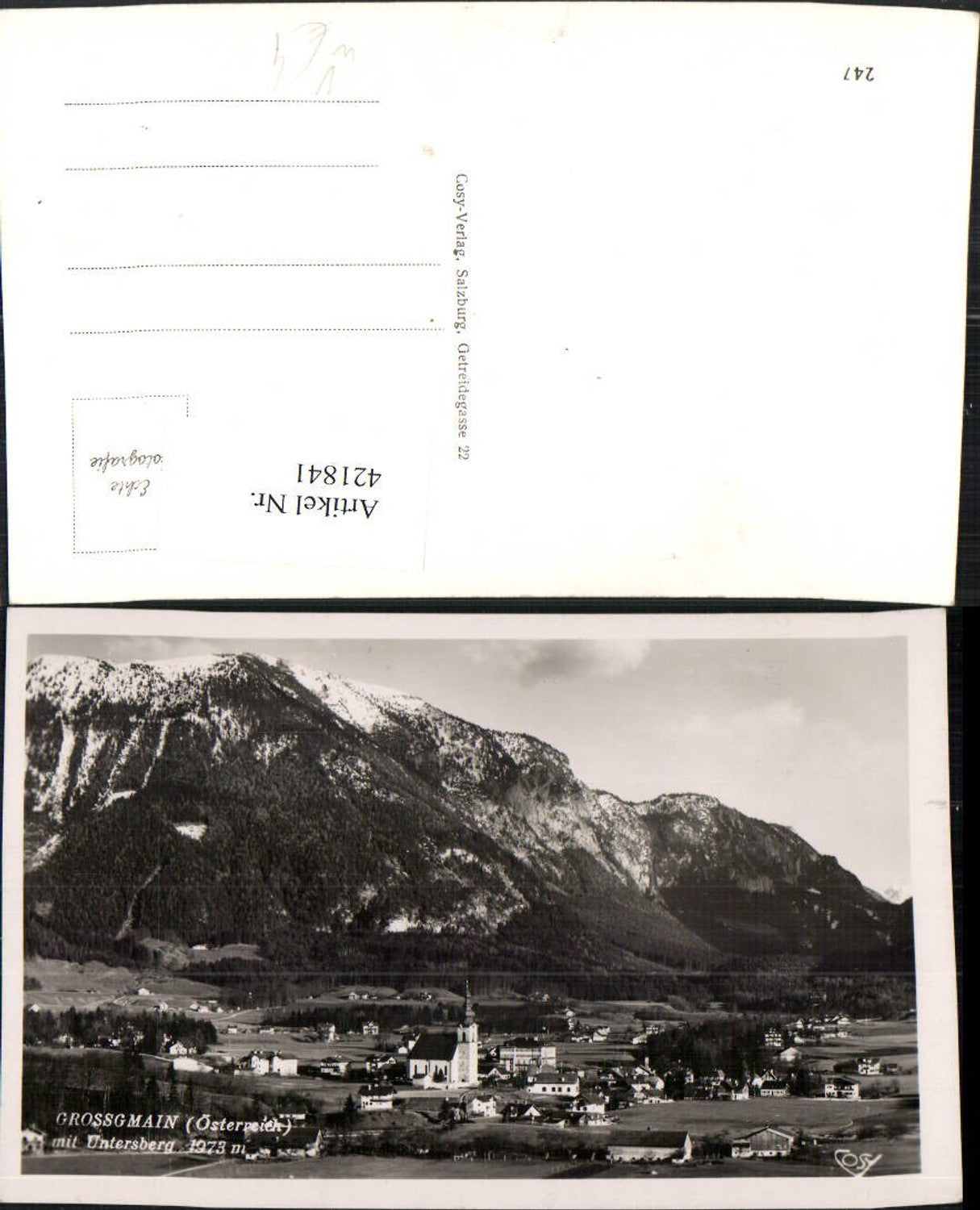 421841, Großgmain Totale m. Untersberg mountain scenery pub Cosy