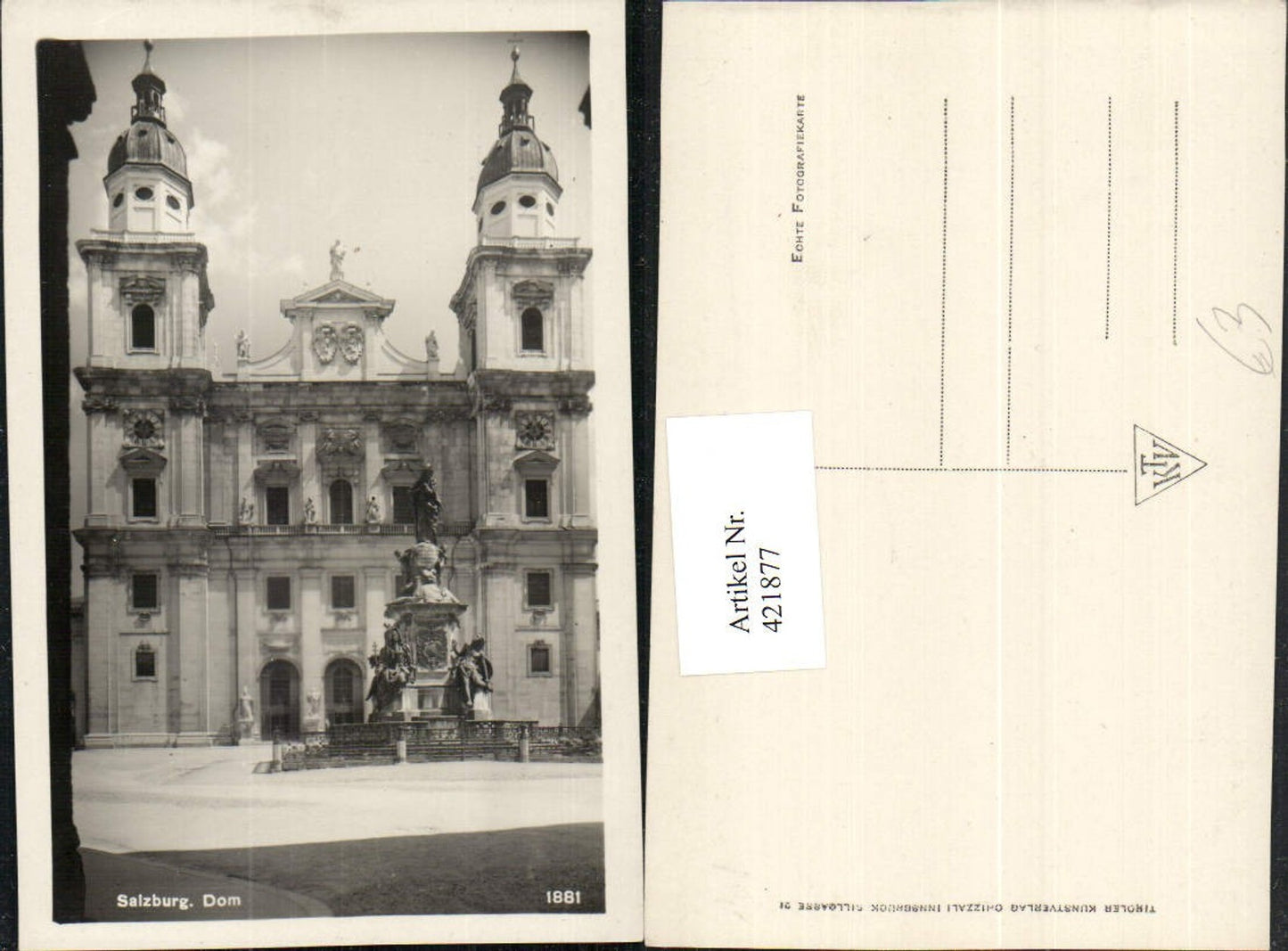 421877,Salzburg Dom Kirche
