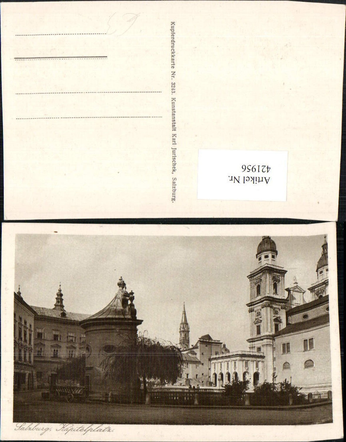 421956,Salzburg Kapitelplatz Platz Kirche