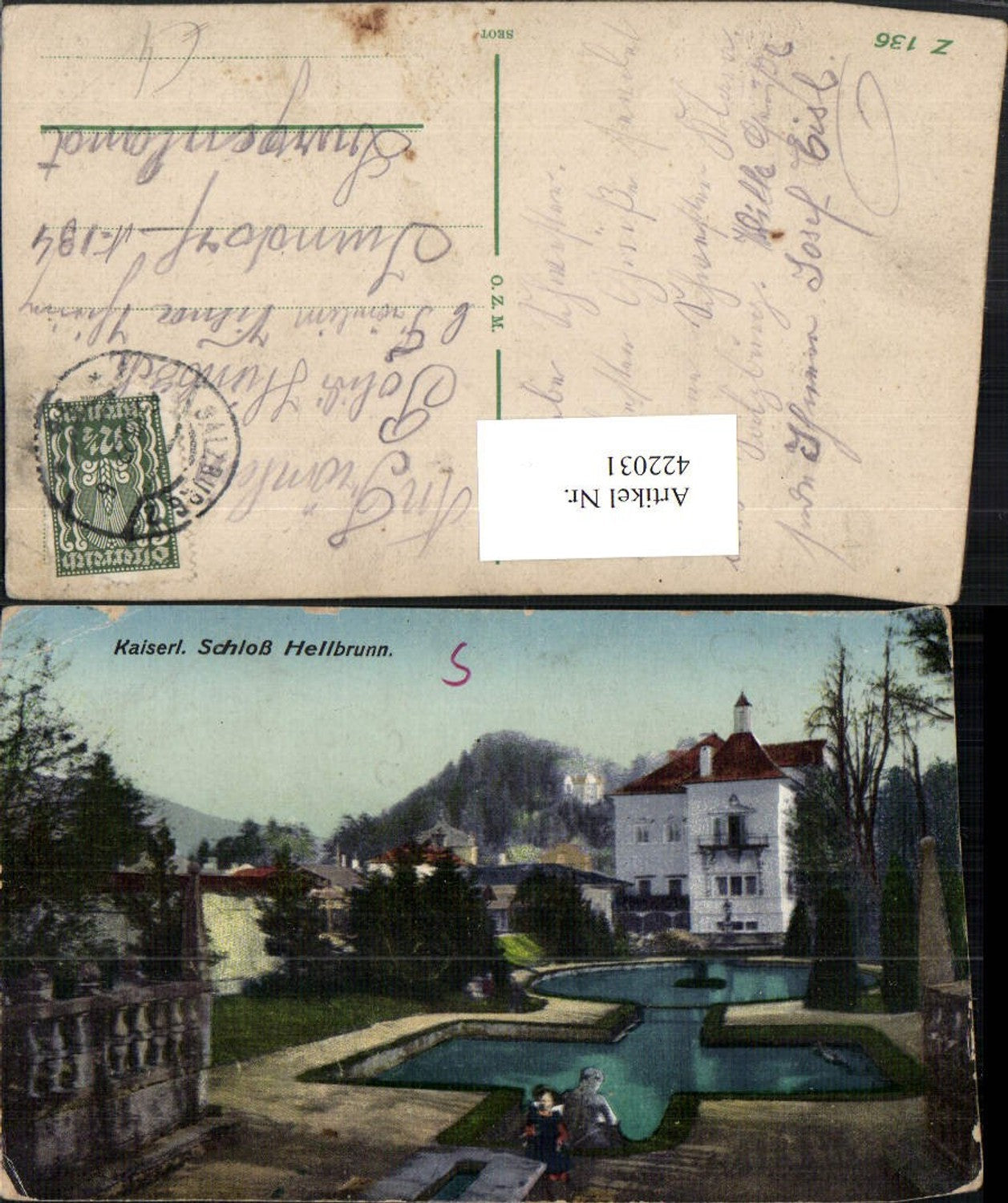422031,Salzburg Kaiserliches Schloss Hellbrunn
