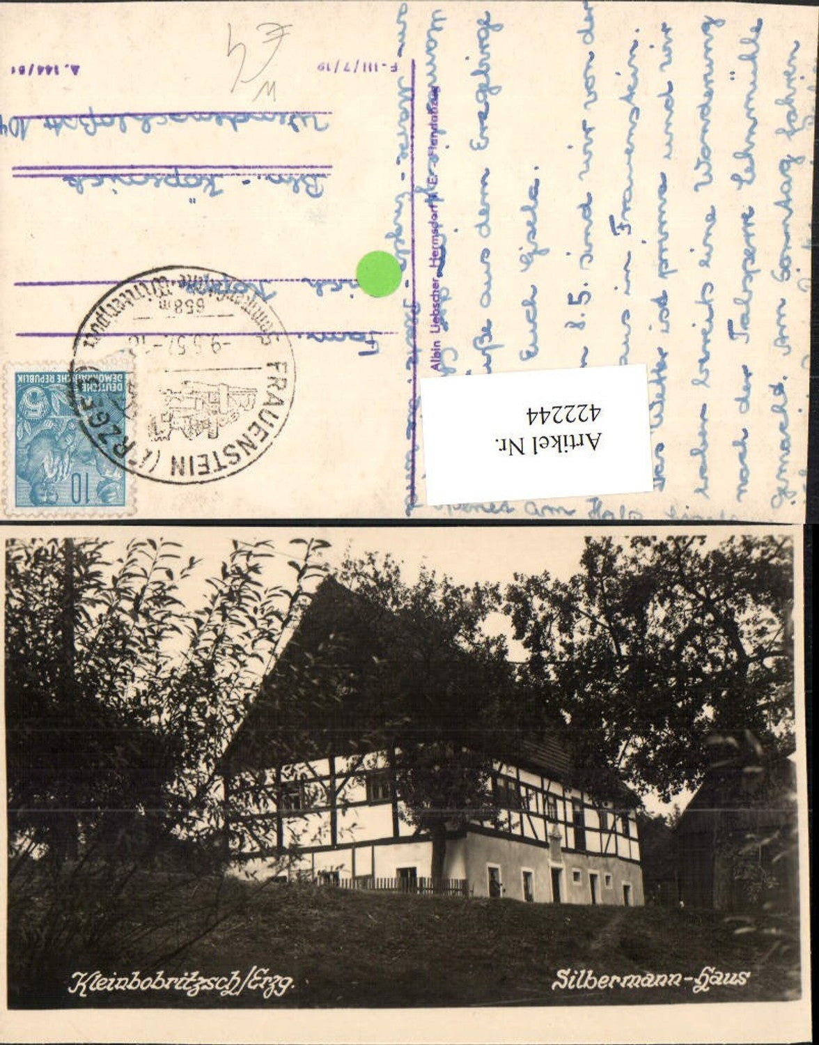 422244,Kleinbobritzsch im Erzgebirge Silbermann-Haus