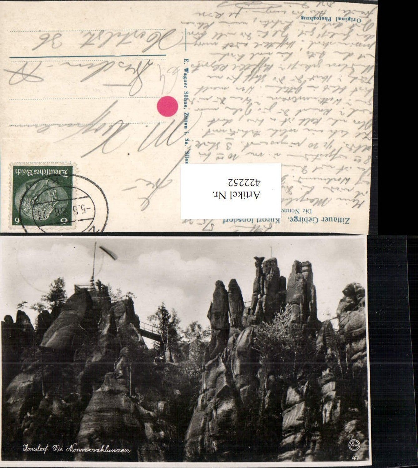 422252,Jonsdorf Nonnenklunzen Felsen