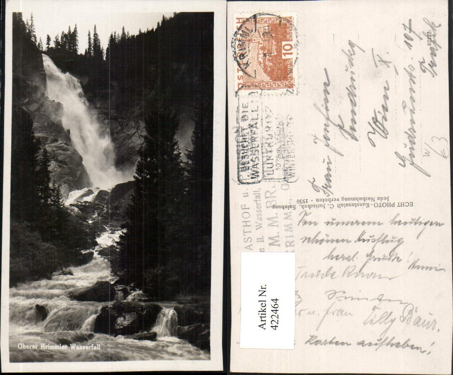 422464,Oberer Krimmler Wasserfall b. Krimml