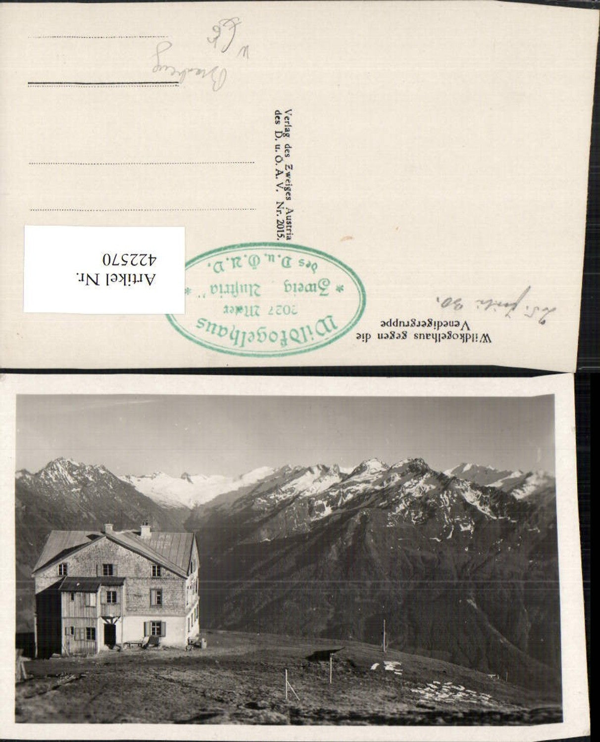 422570,Wildkogelhaus Berghütte b. Bramberg geg. Venediger Bergkulisse