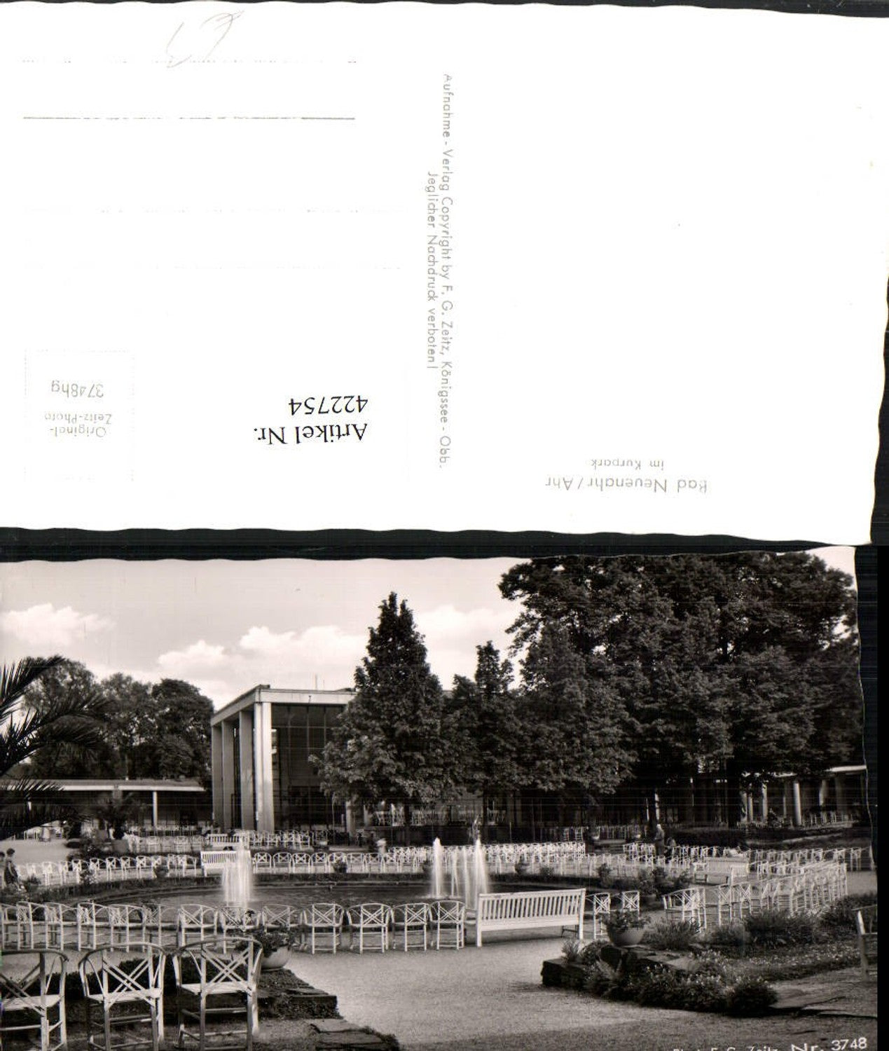 422754,Bad Neuenahr Kurpark Brunnen