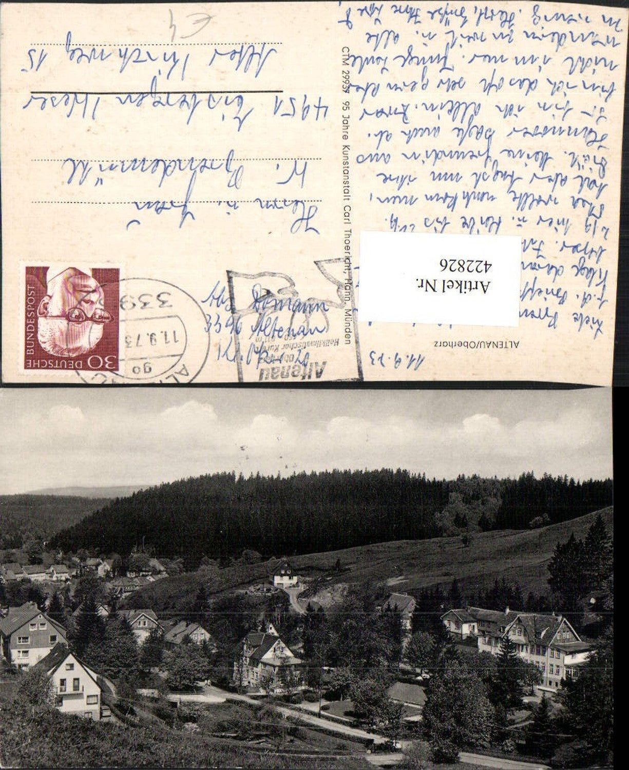 422826,Altenau im Oberharz Teilansicht