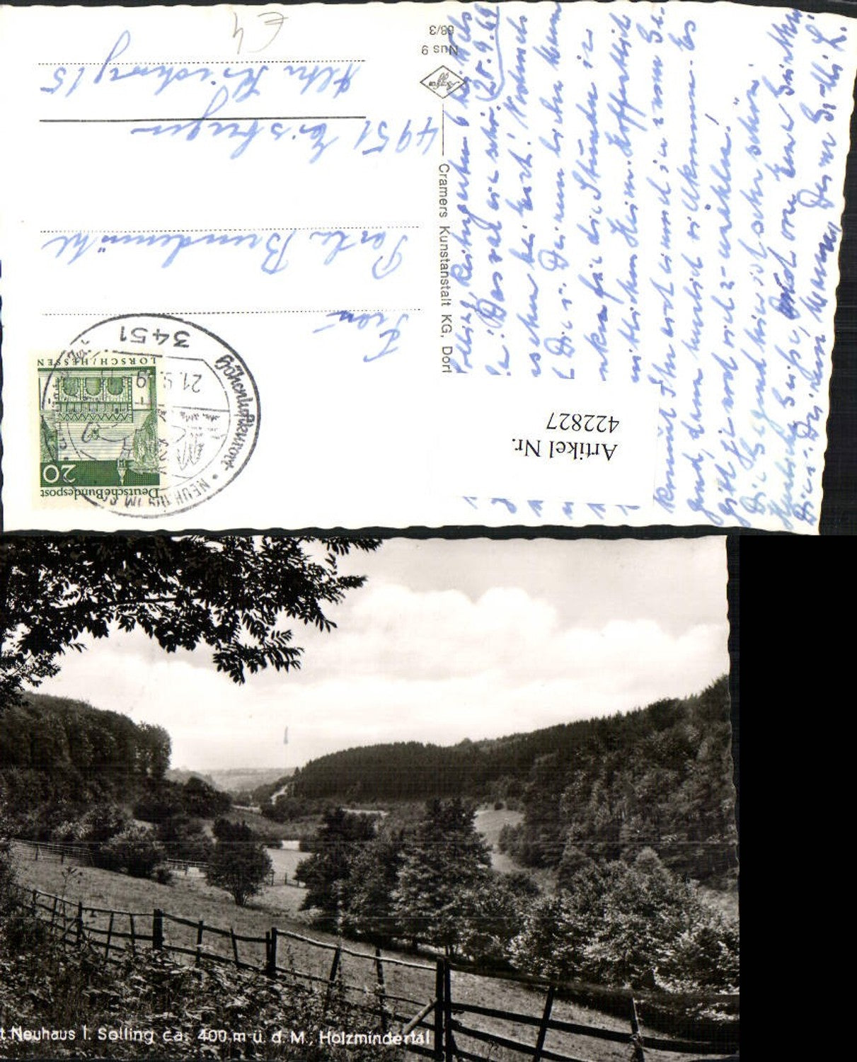 422827,Neuhaus im Solling Holzmindertal Landschaft