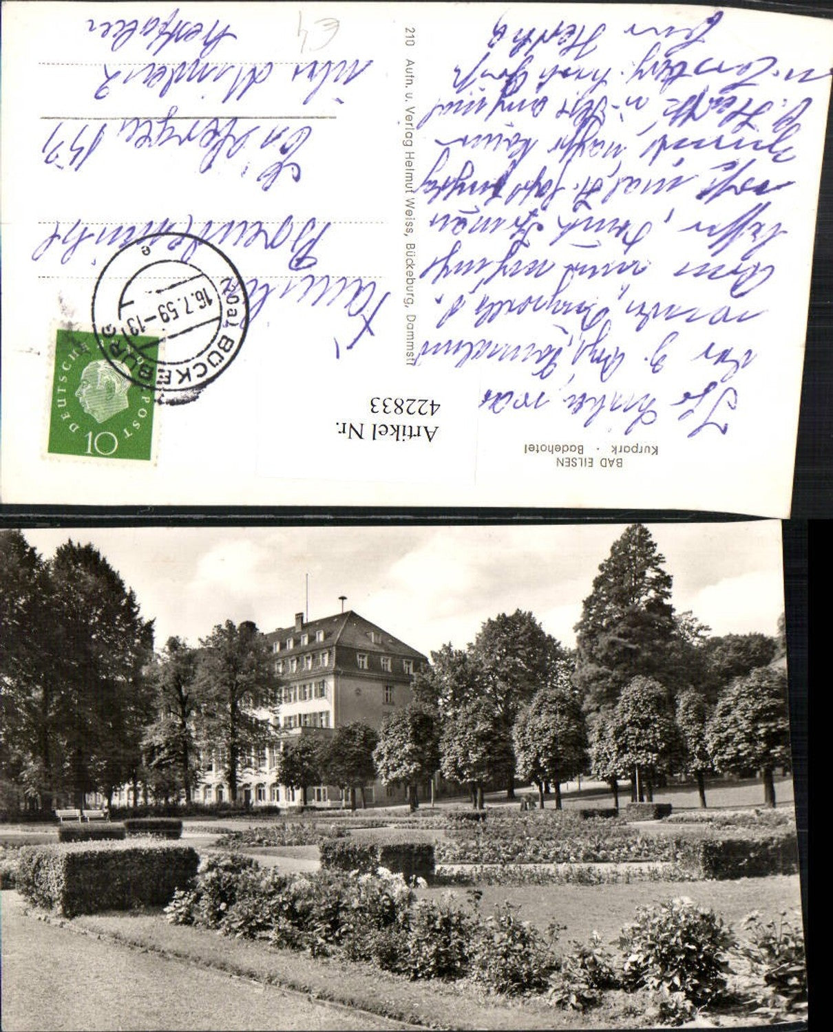 422833,Bad Eilsen Kurpark Badehotel