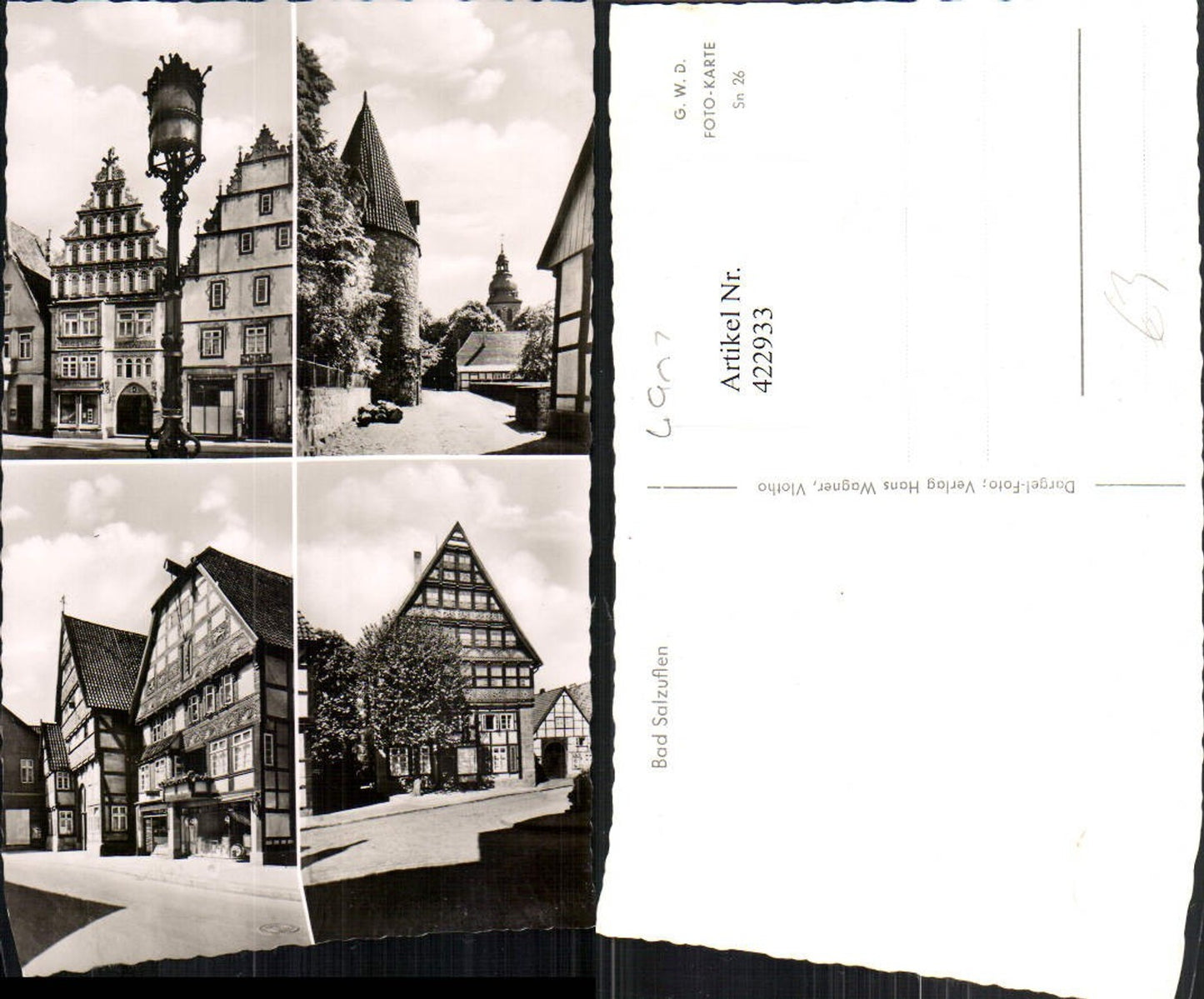 422933,Bad Salzuflen Häuser Motive Mehrbildkarte