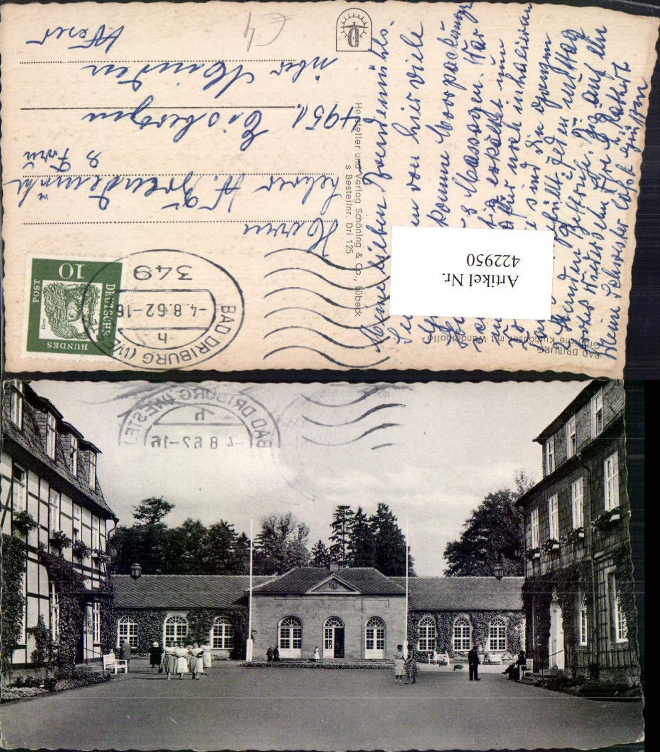 422950,Bad Driburg Kurhäuser m. Wandelgang