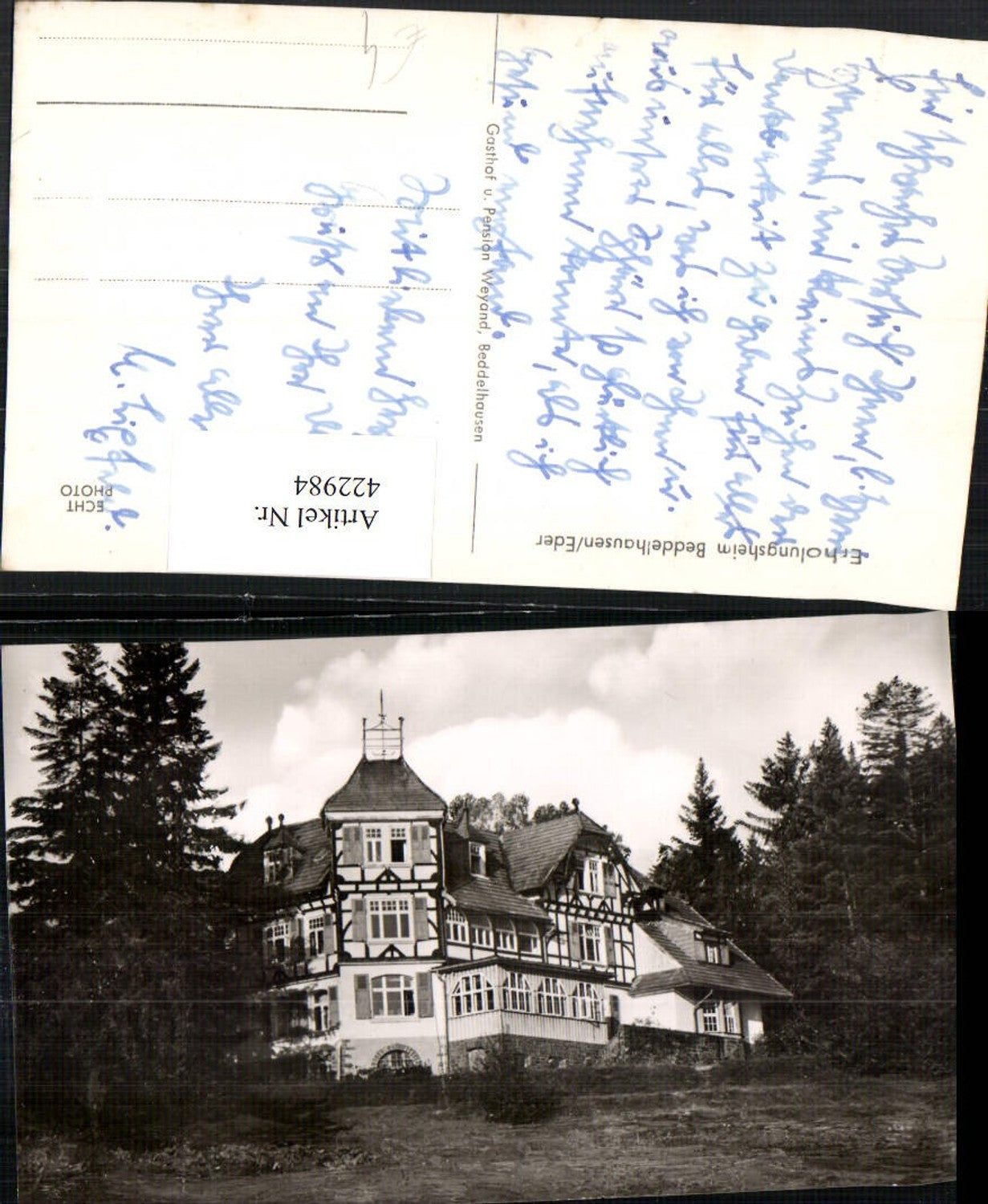 422984,Beddelhausen an d. Eder Erholungsheim