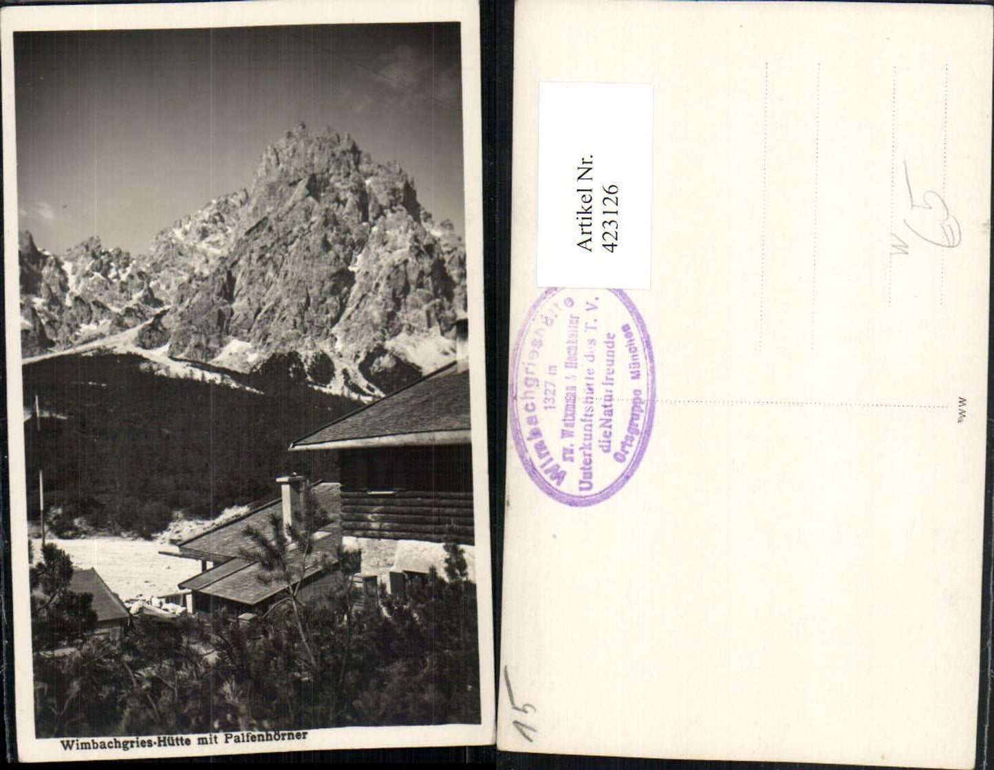 423126, Wimbachgries-Hütte near Ramsau, Berchtesgaden mountain scenery