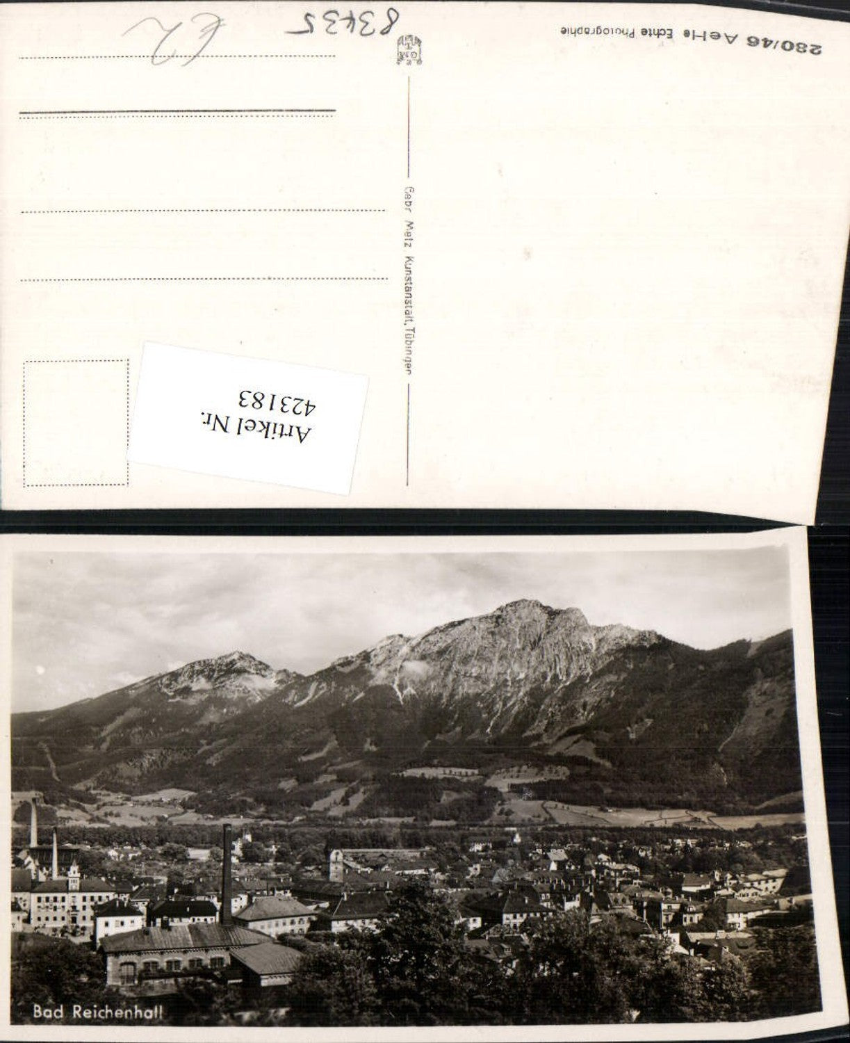 423183,Bad Reichenhall Totale Bergkulisse