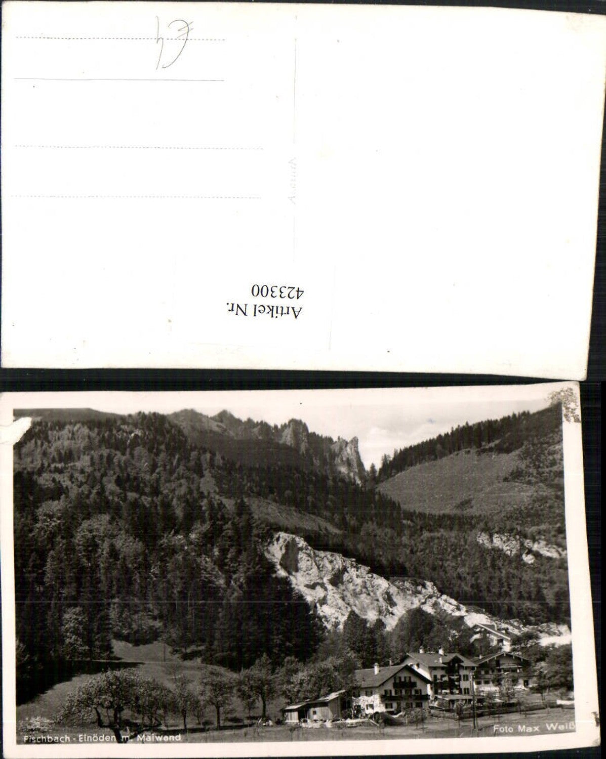 423300,Fischbach Einöden b. Flintsbach m. Maiwand