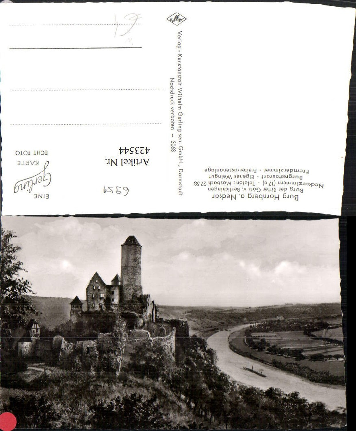 423544,Burg Hornberg am Neckar b. Neckarzimmern
