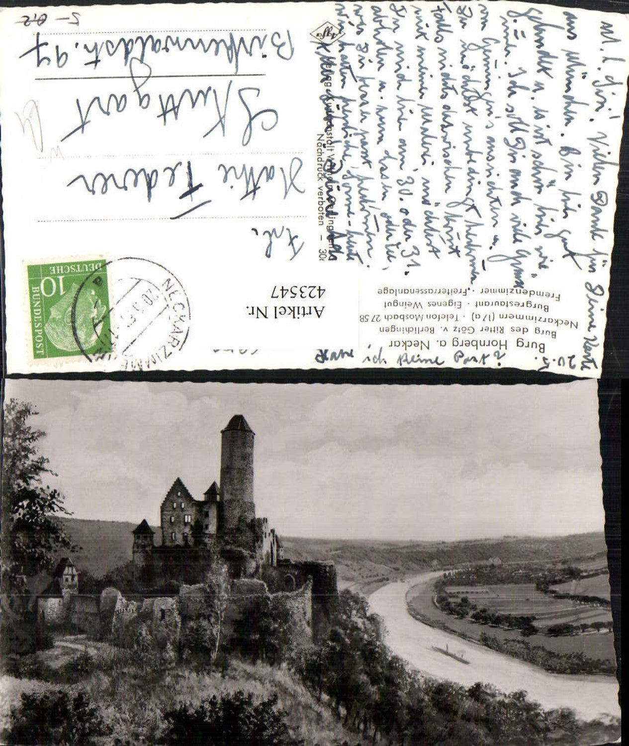423547,Burg Hornberg am Neckar b. Neckarzimmern