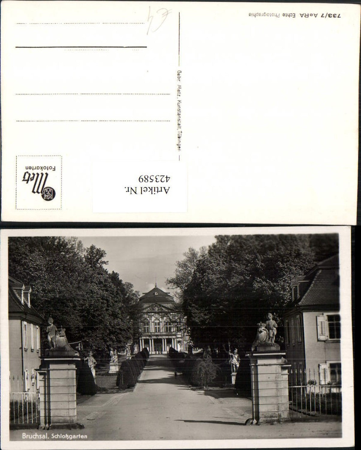 423589, Bruchsal Palace Gardens