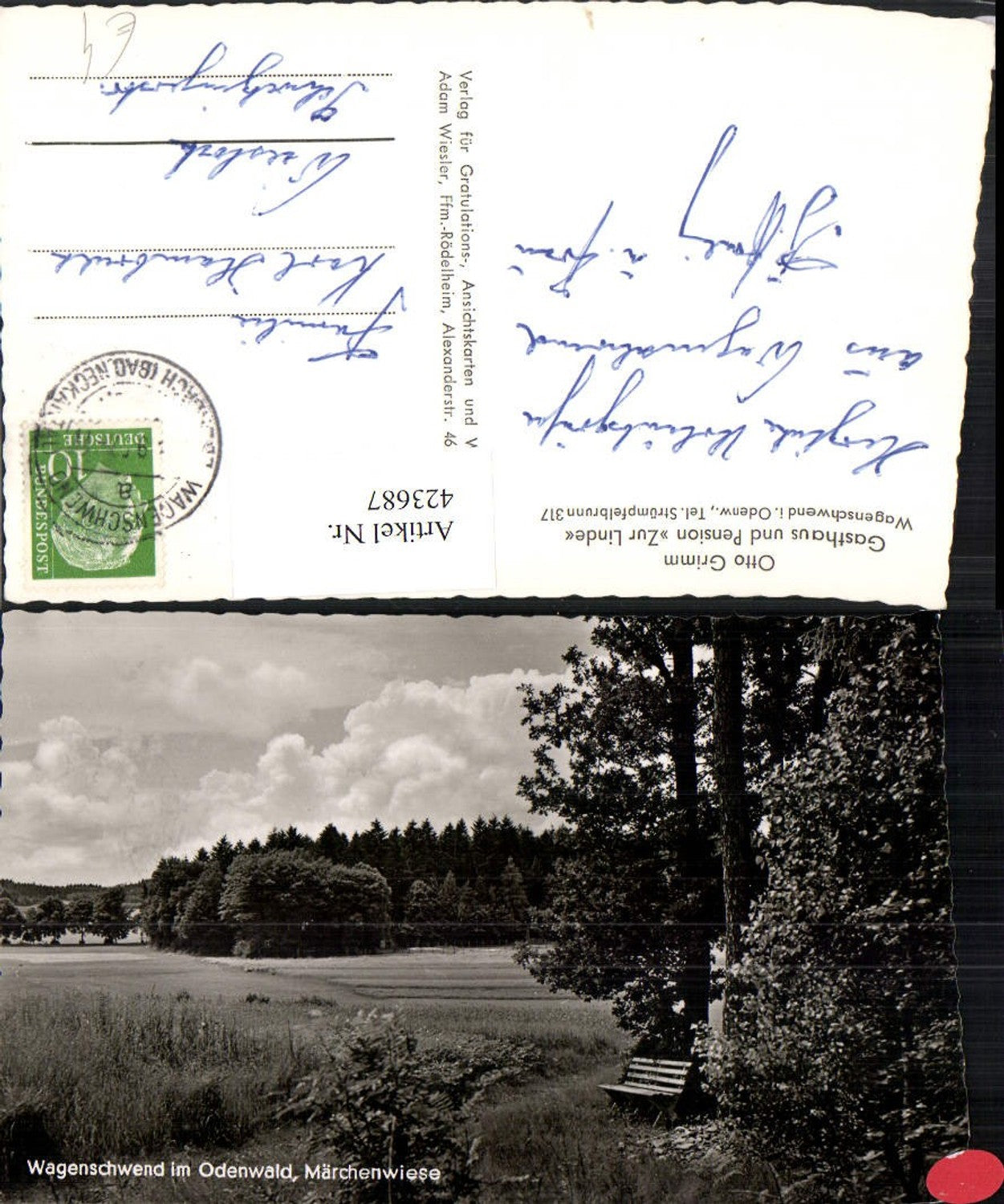 423687,Wagenschwend im Odenwald Märchenwiese Landschaft