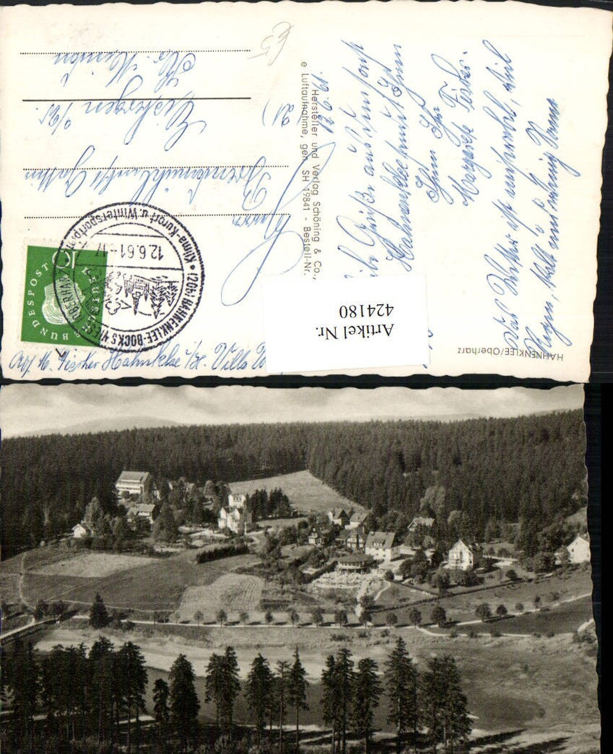 424180,Hahnenklee im Oberharz Teilansicht