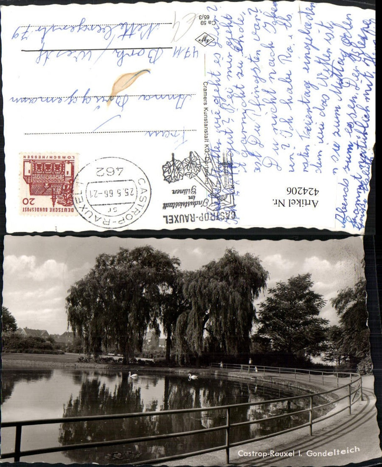 424206,Castrop-Rauxel Gondelteich Teich