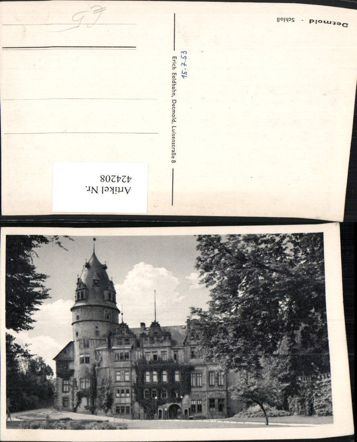 424208,Detmold Schloss