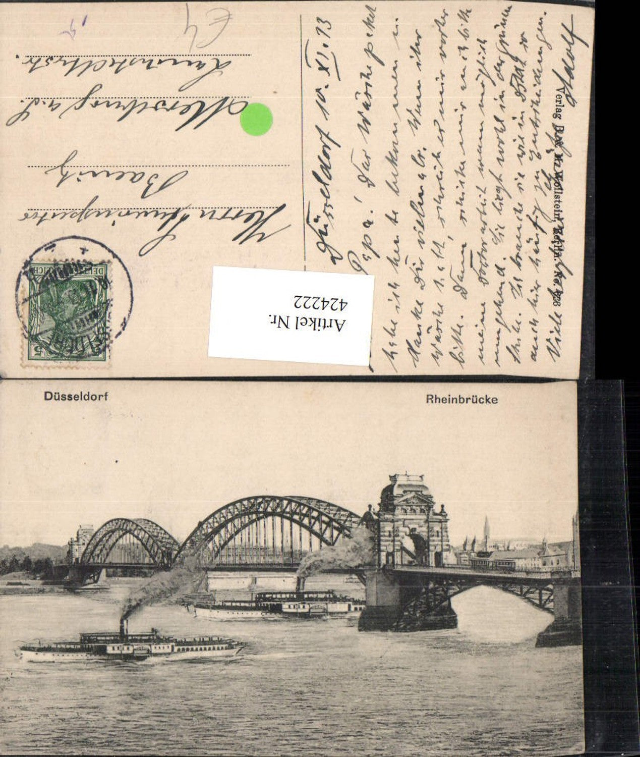 424222,Düsseldorf Rheinbrücke Brücke Dampfer