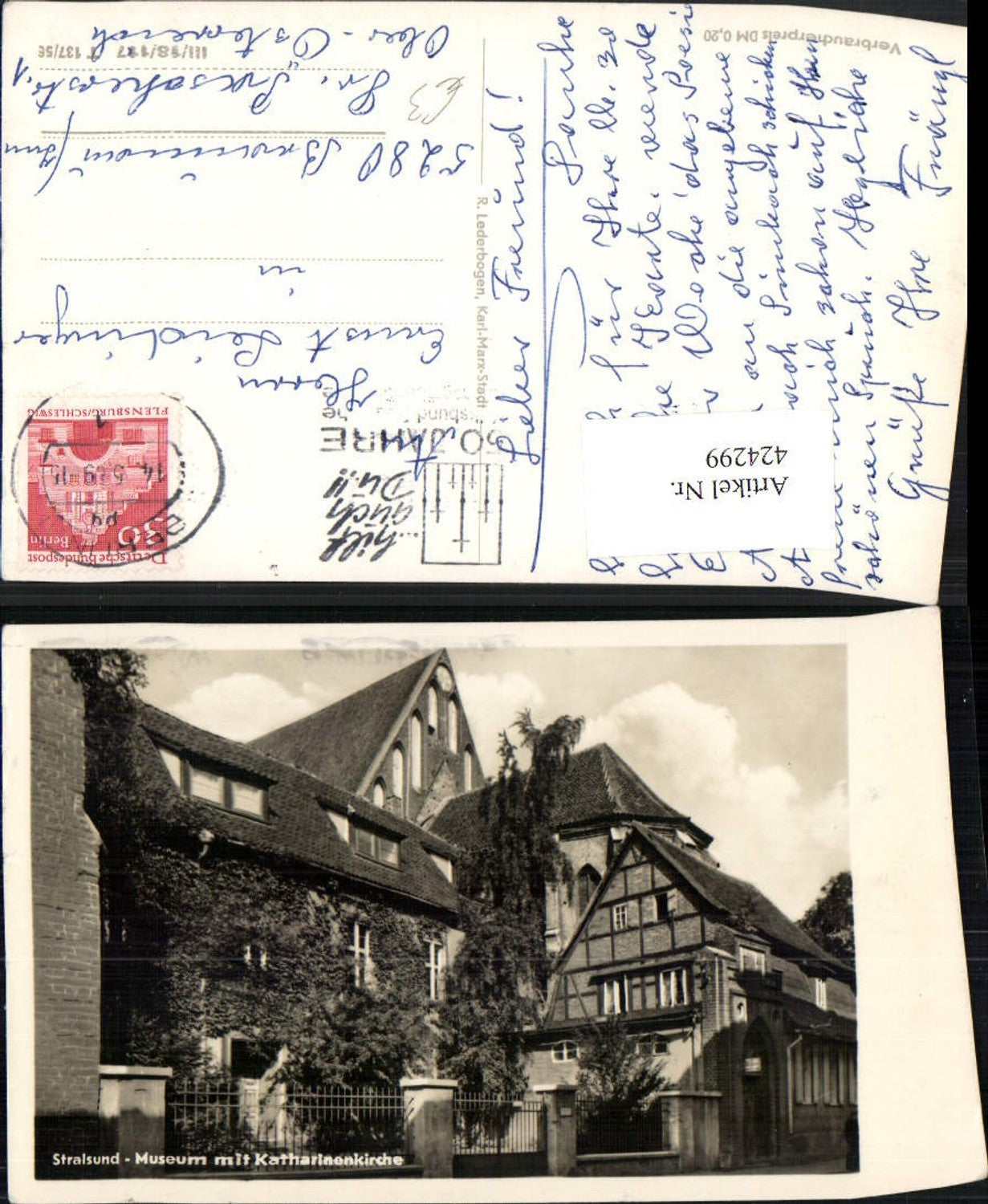 424299,Stralsund Museum m. Katharinenkirche