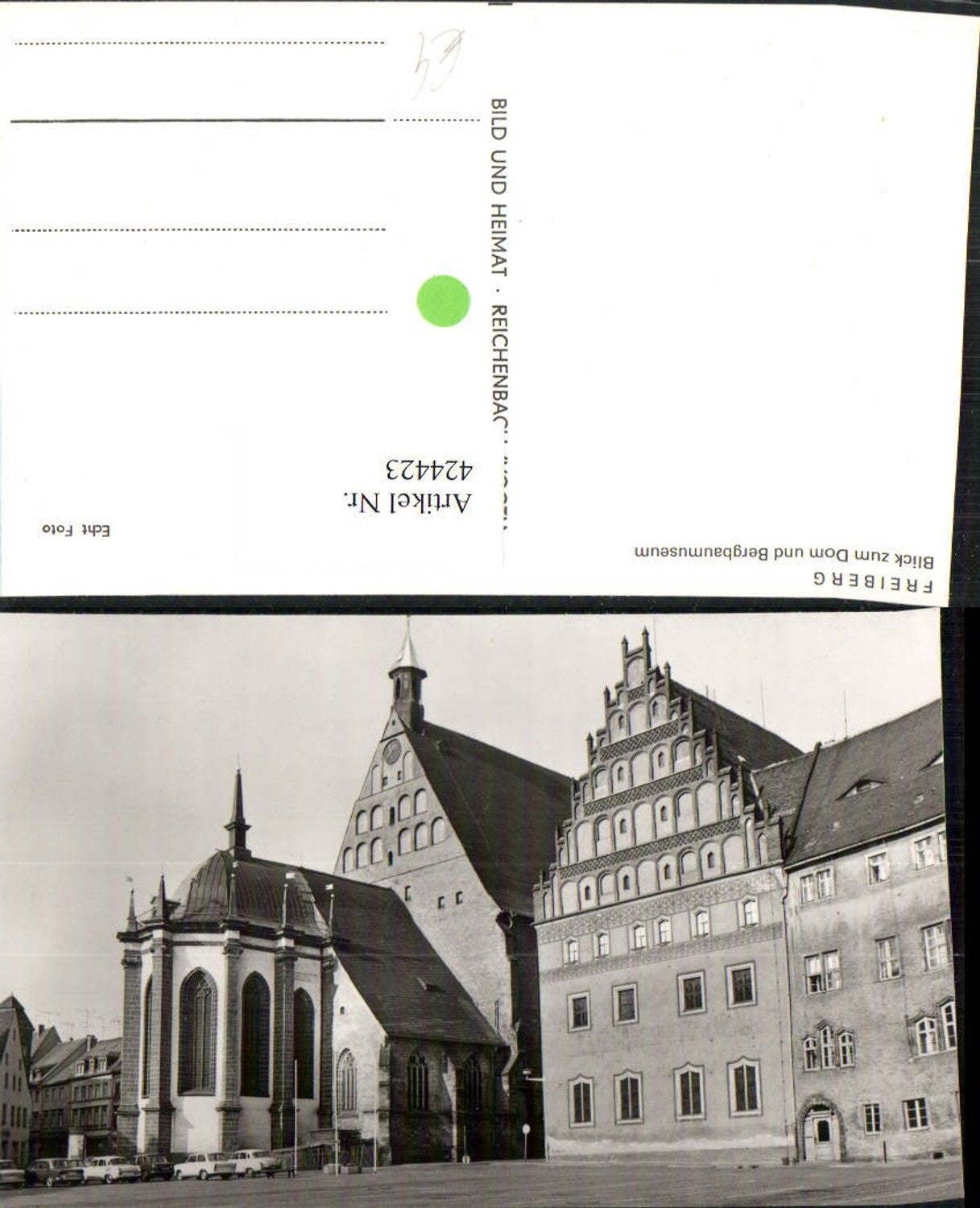 424423,Freiberg Blick zum Dom u. Bergbaumuseum