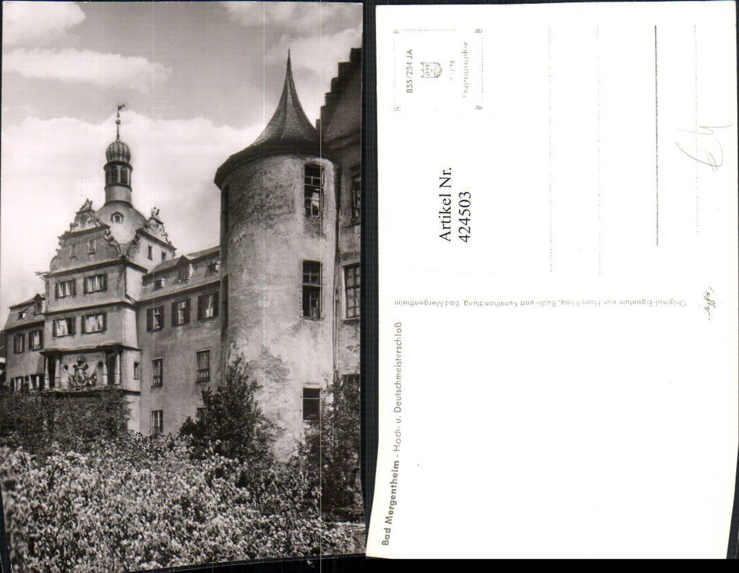 424503,Bad Mergentheim Hoch- und Deutschmeisterschloss