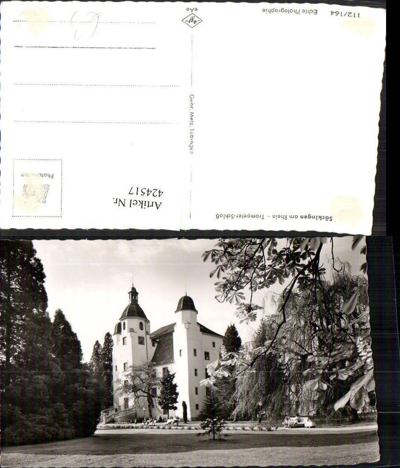 424517,Säckingen am Rhein Trompeter-Schloss