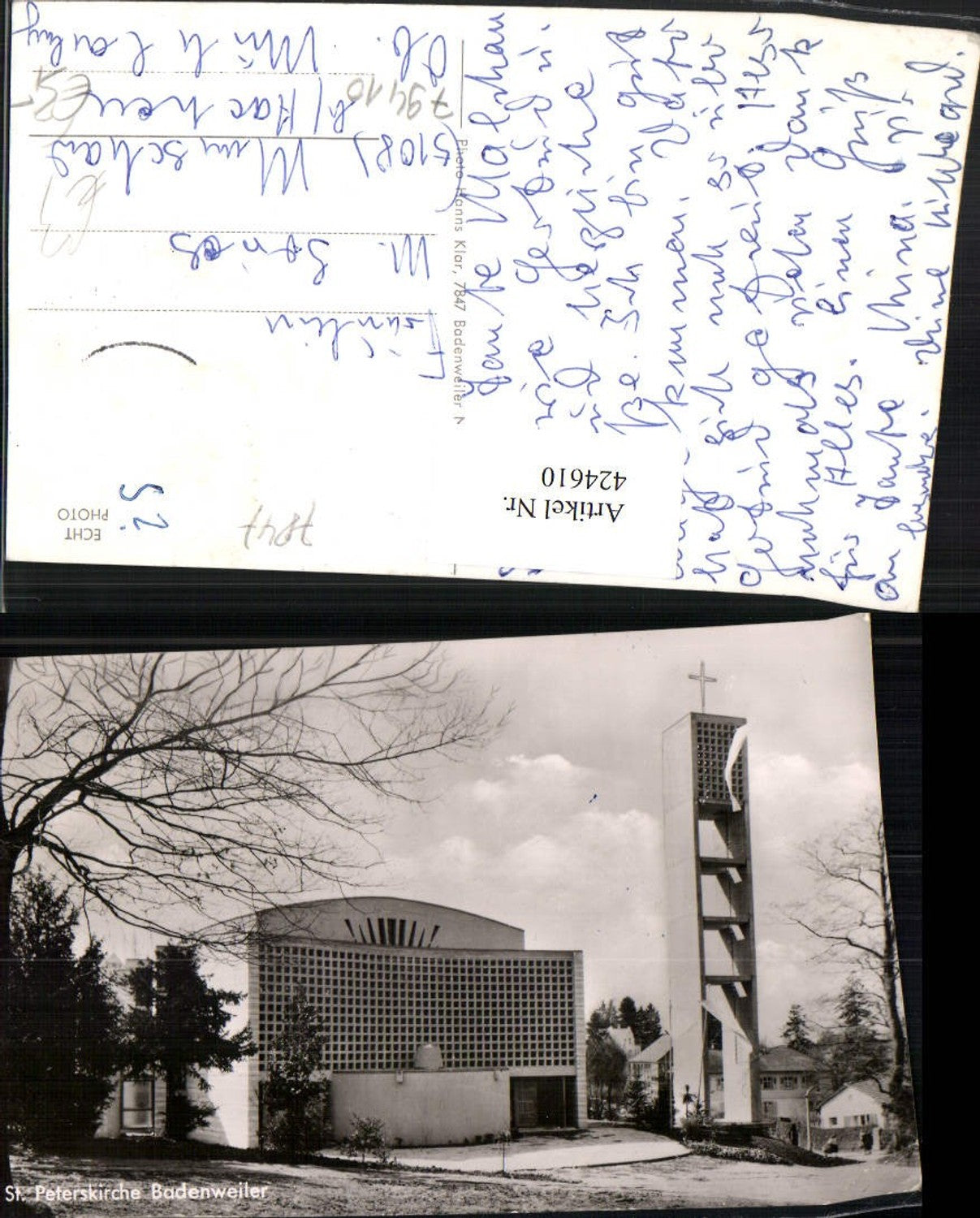 424610,Badenweiler St. Peterskirche Kirche