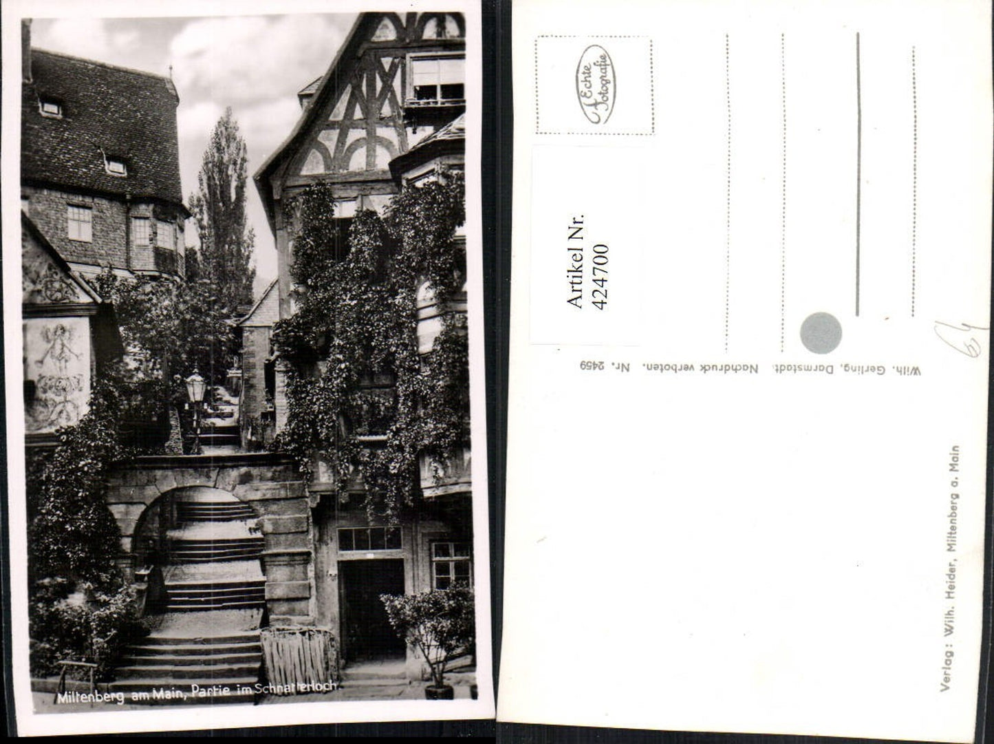 424700,Miltenberg am Main Partie im Schnatterloch