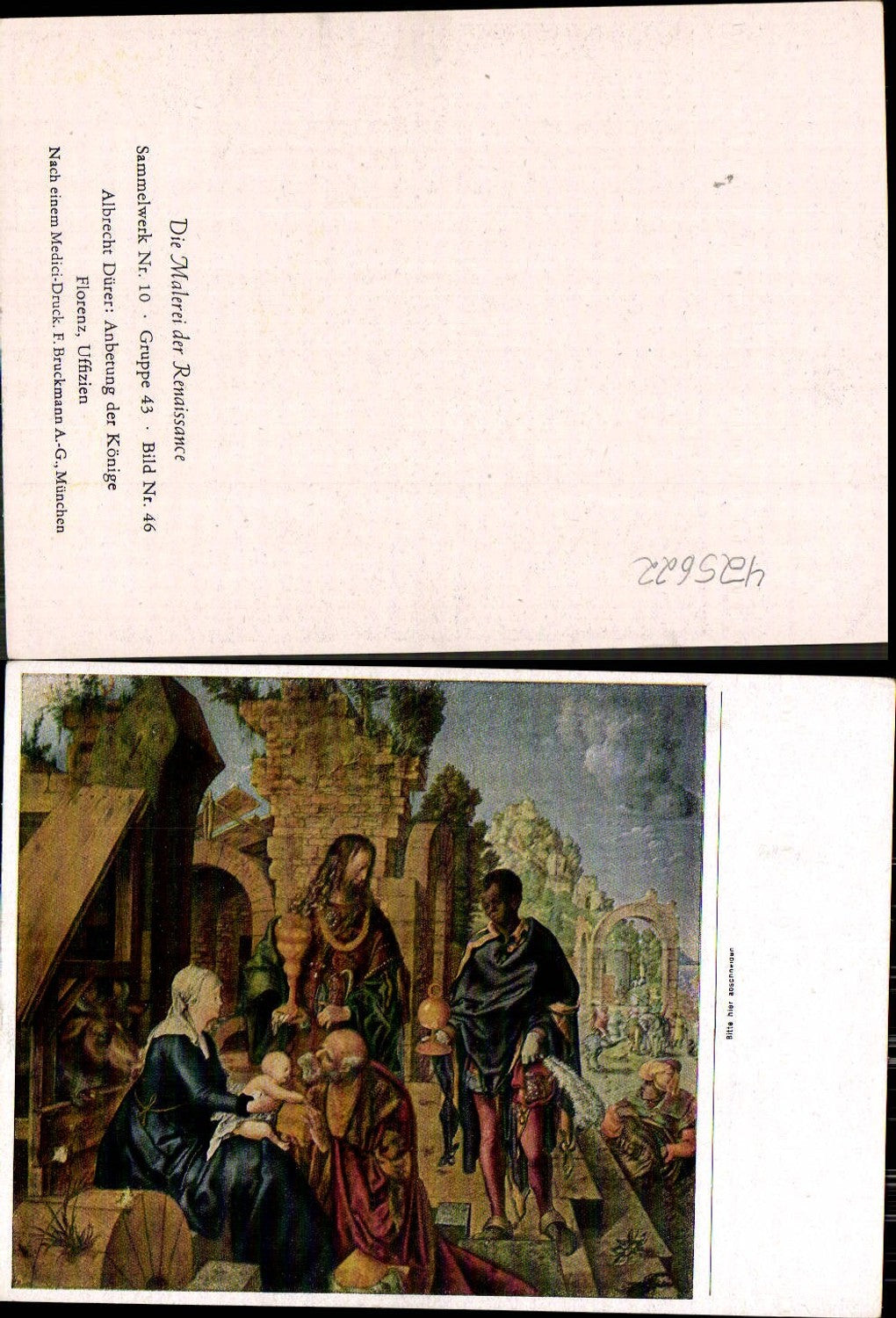 425622,Künstler Ak Albrecht Dürer Anbetung der Könige Renaissance