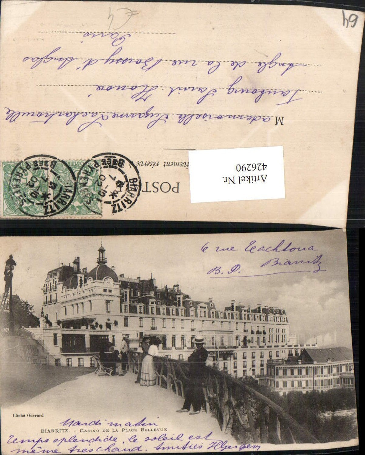 426290,Aquitanien Pyrenees-Atlantiques Biarritz Casino de la Plage Bellevue