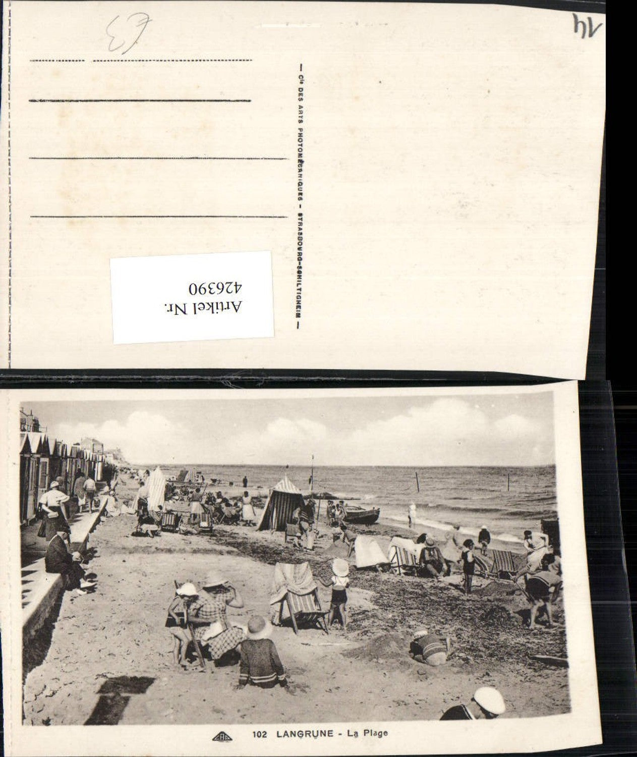 426390,Basse-Normandie Calvados Langrune La Plage Strand Strandleben