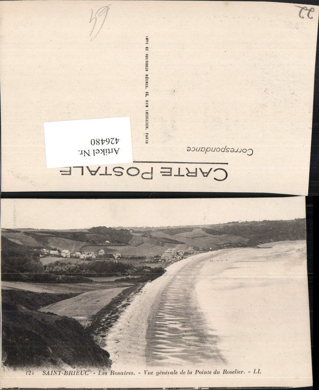 426480,Bretagne Cote-Amor Saint-Brieux Les Rosaires Teilansicht Strand