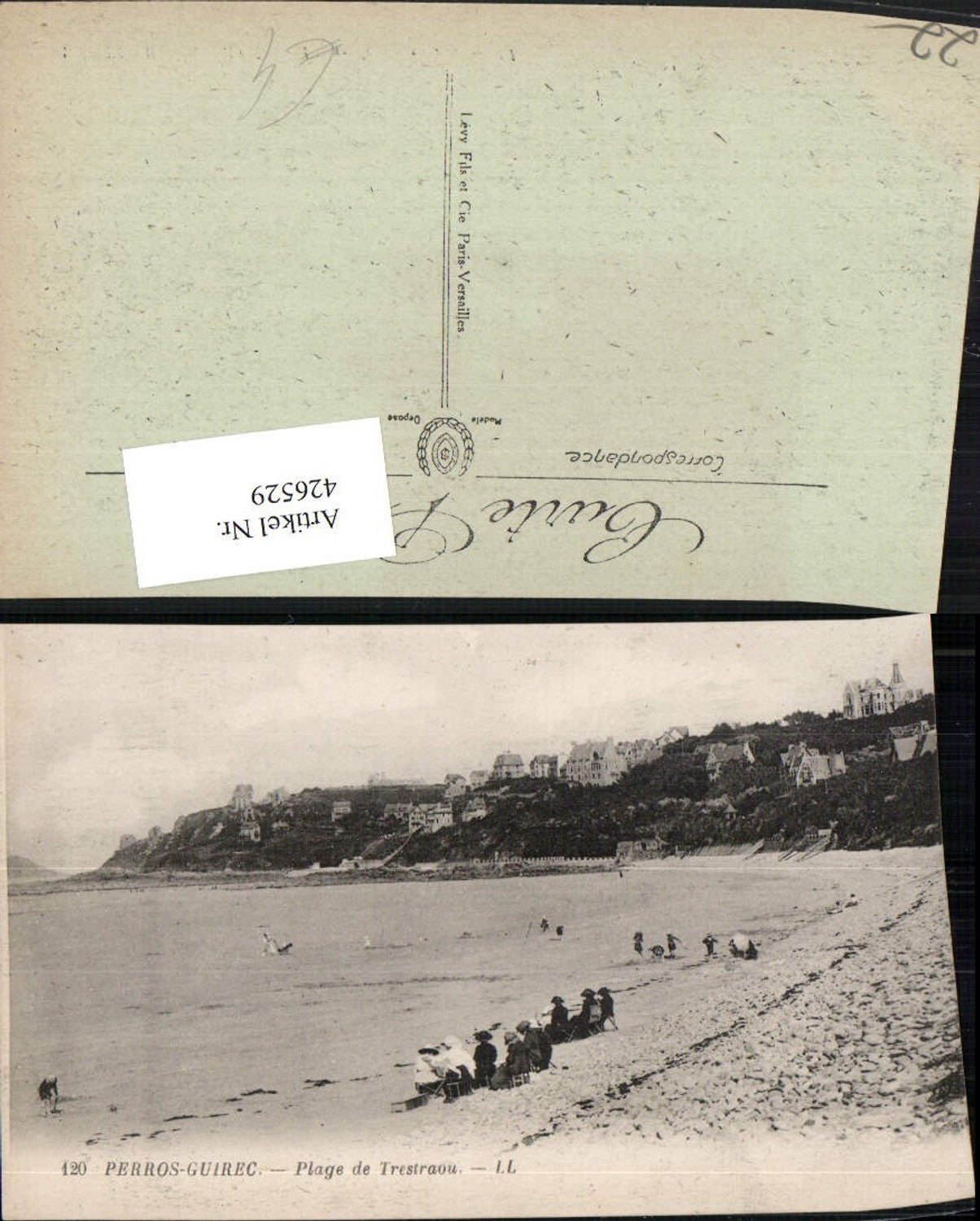 426529,Bretagne Cote-Amor Perros-Guirec Plage de Trestraou Strand