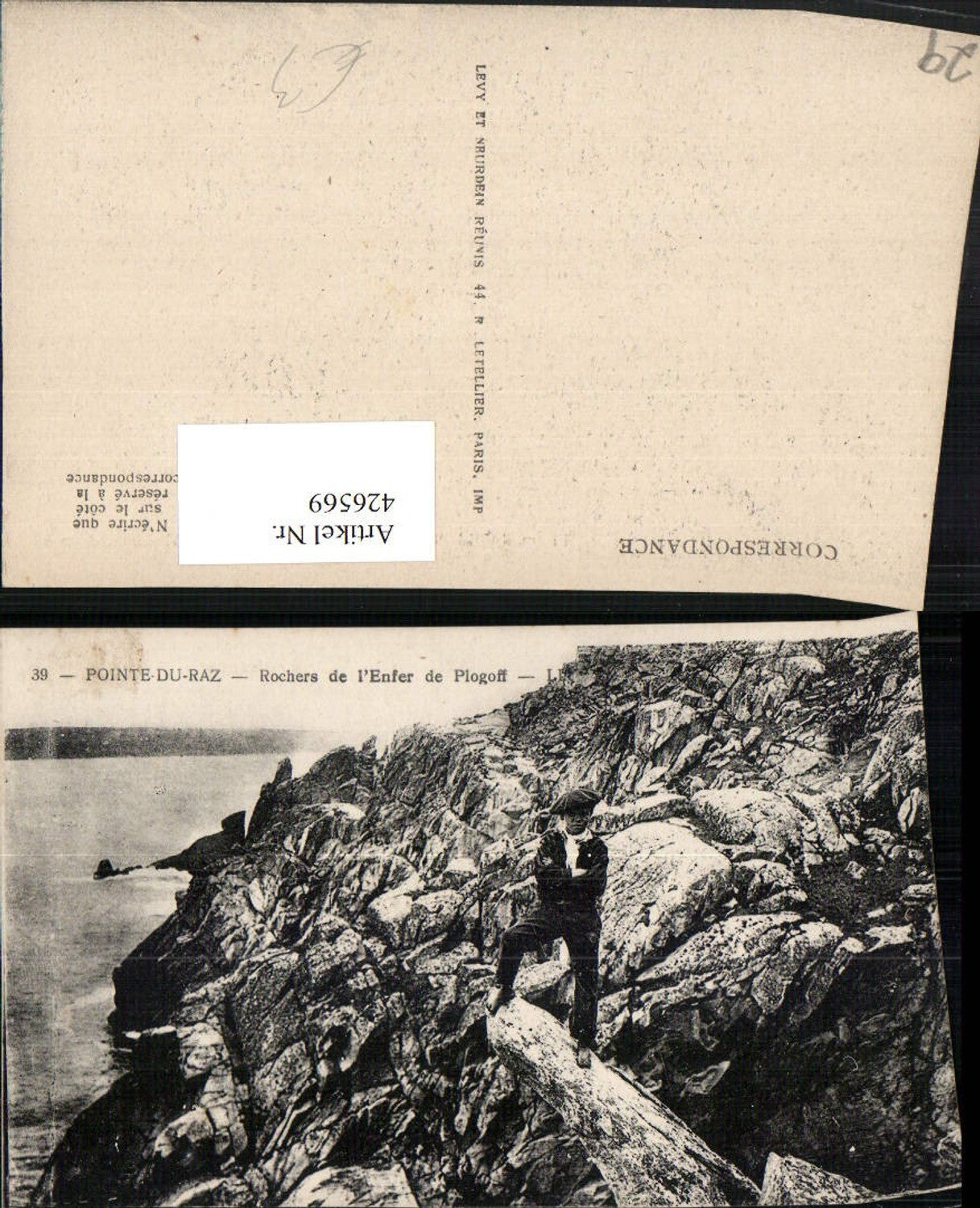 426569,Bretagne Finistere Pointe-du-Raz Rochers de l'Enfer de Plogoff Küste