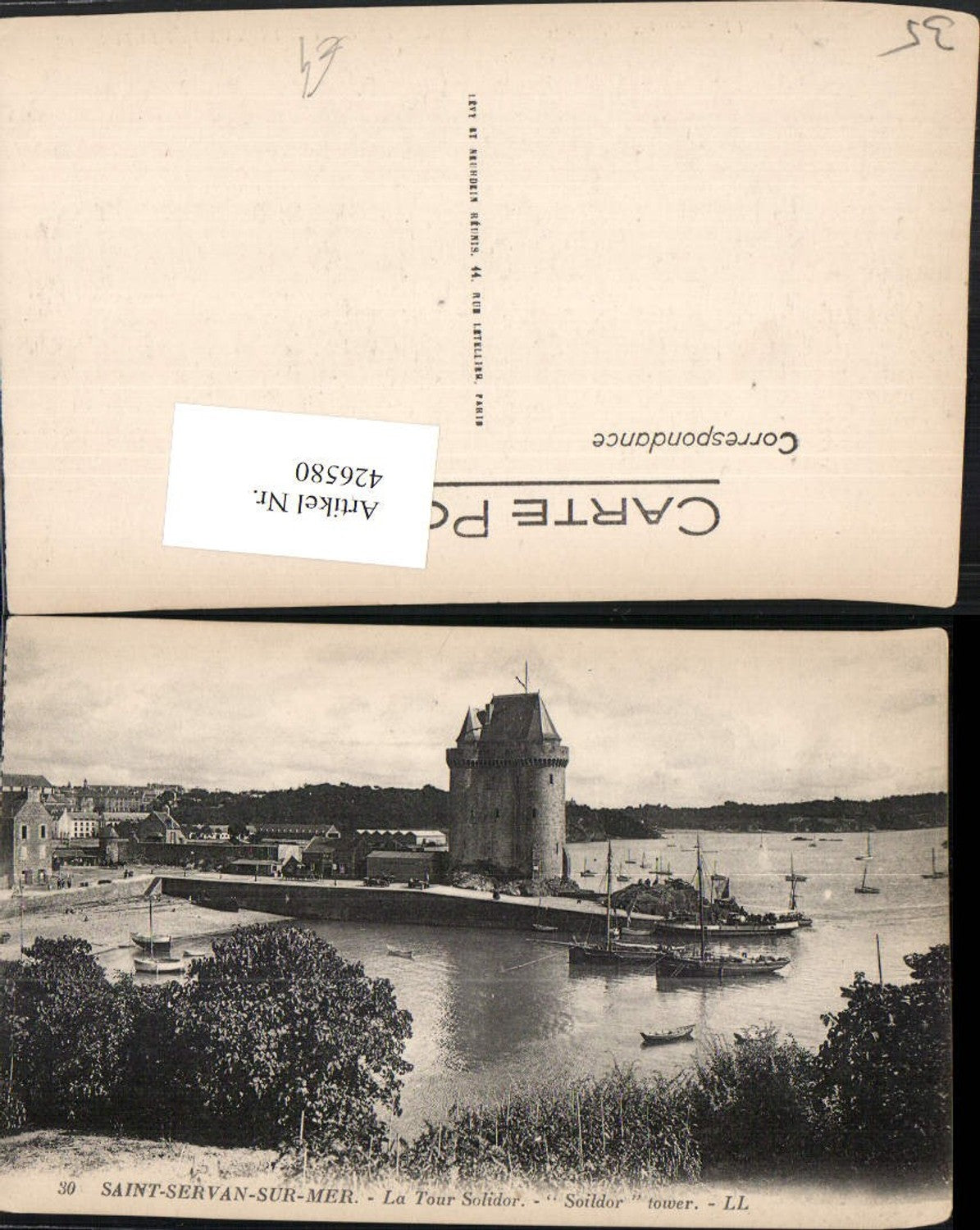 426580,Bretagne Ille-et-Vilaine Saint-Servan-sur-Mer La Tour Solidor Turm