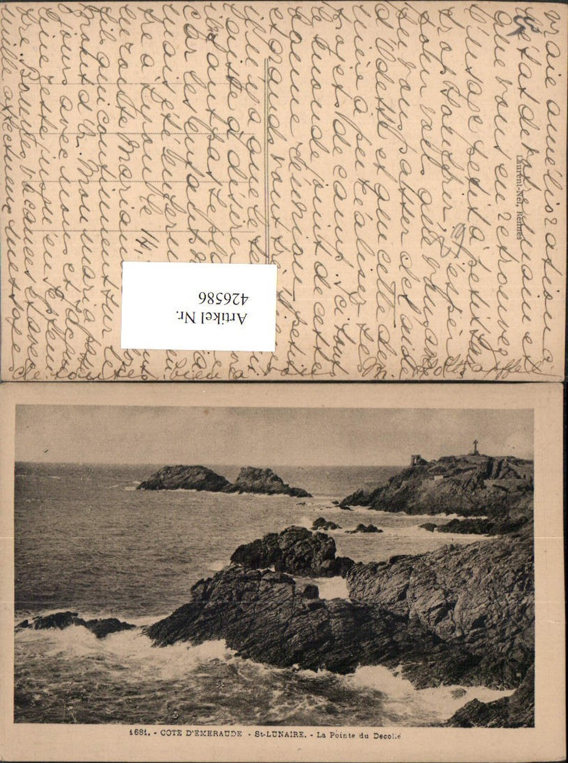 426586,Bretagne Ille-et-Vilaine St-Lunaire La Pointe du Decolle Küste