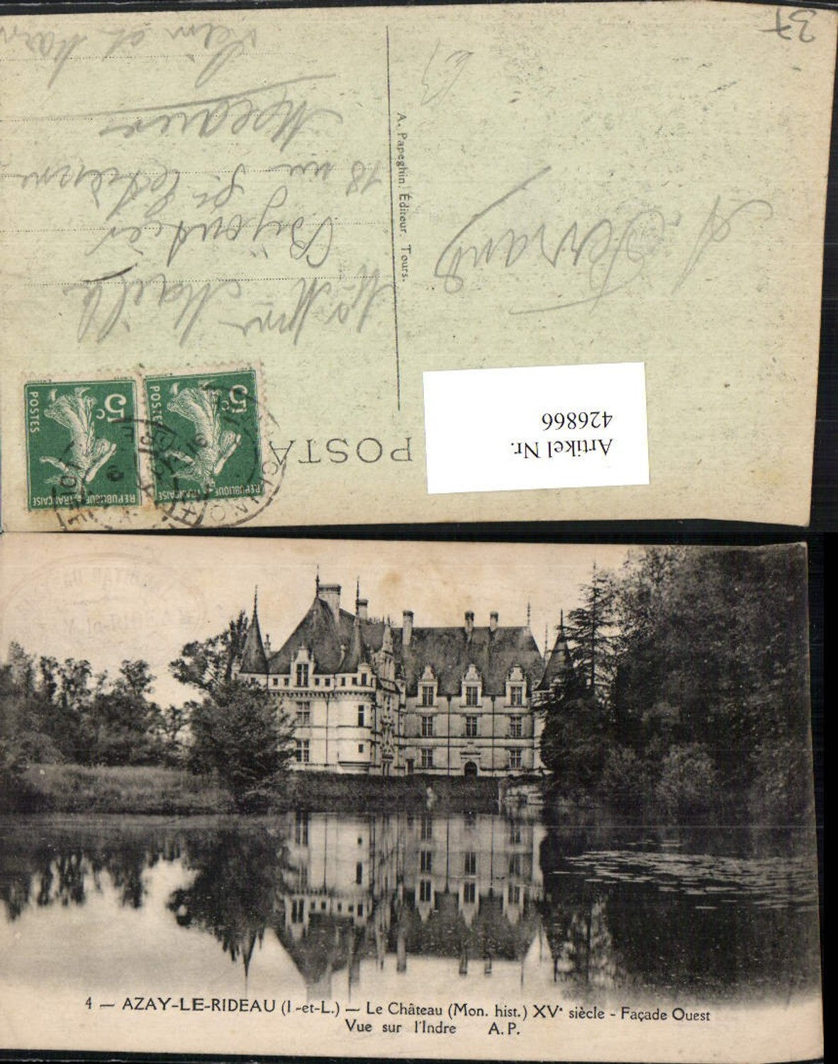 426866,Centre Indre-et-Loire Azay-le-Rideau Le Chateau Schloss