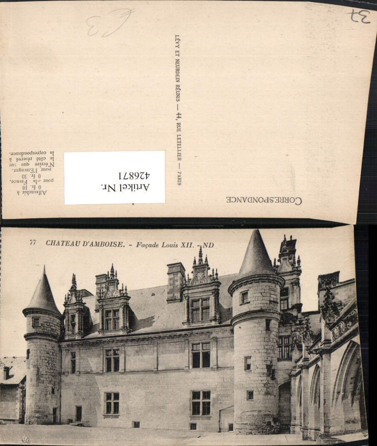 426871,Centre Indre-et-Loire Chateau d'Amboise Schloss