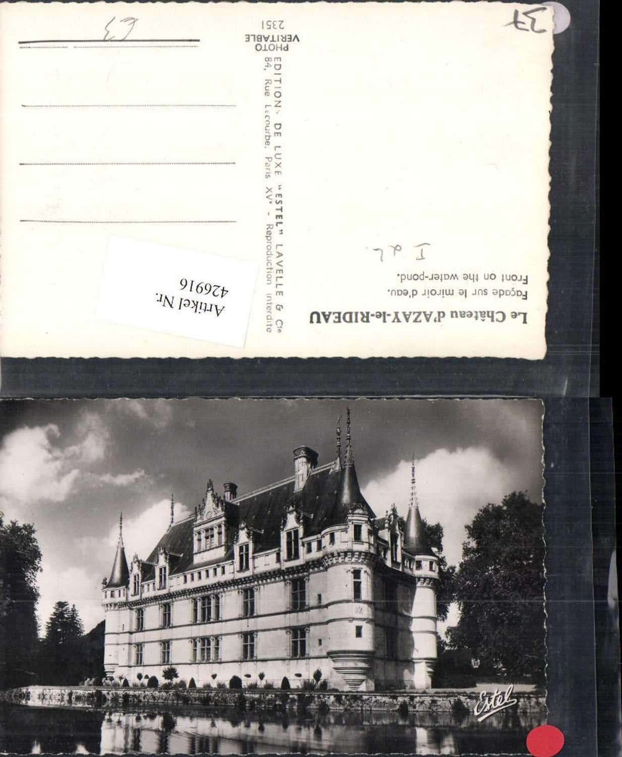 426916,Centre Indre-et-Loire Azay-le-Rideau Le Chateau Schloss