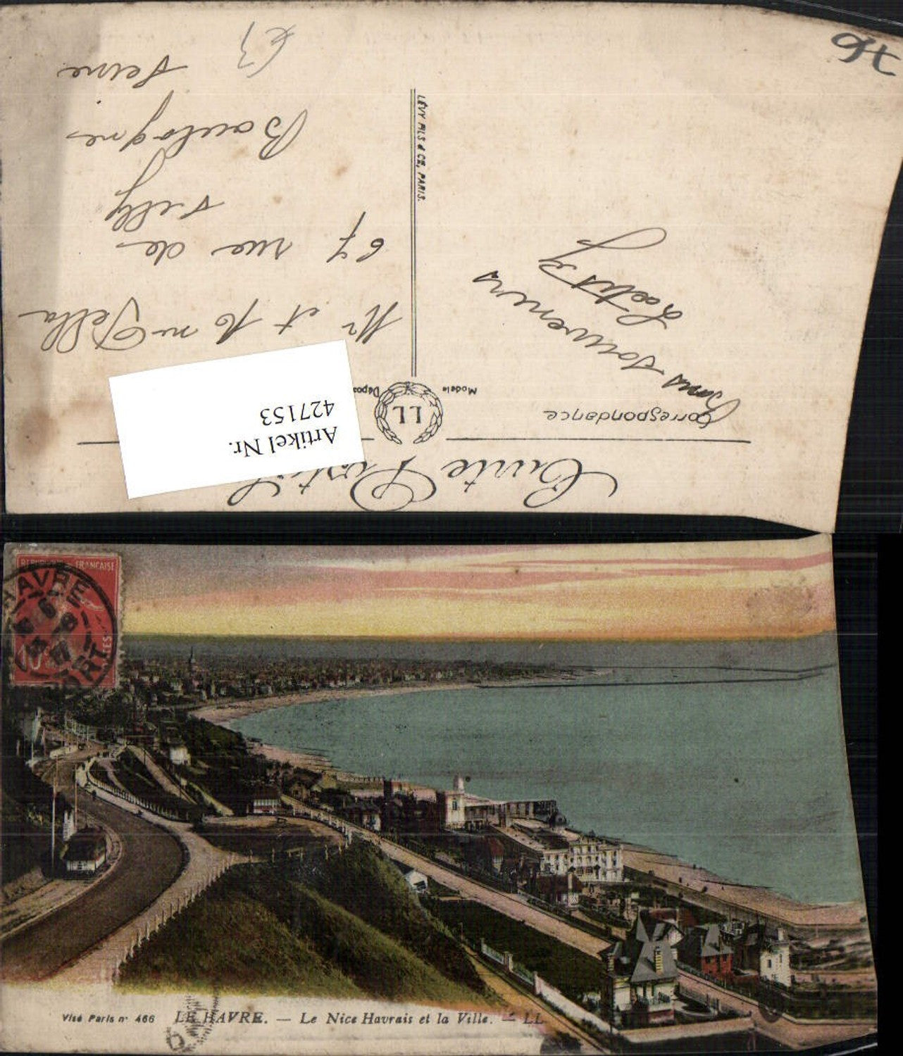 427153,Haute-Normandie Seine-Maritime Le Havre Le Nice Havrais et la Ville Teilansicht