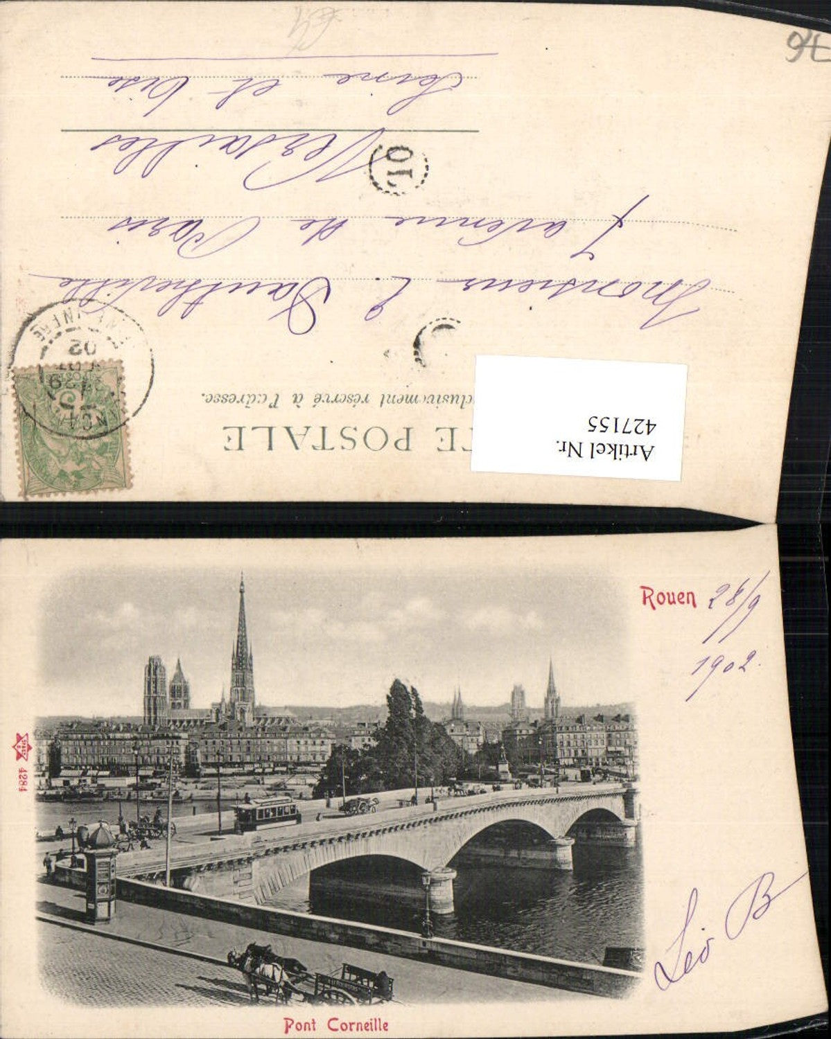 427155,Haute-Normandie Seine-Maritime Rouen Pont Corneille Teilansicht Brücke