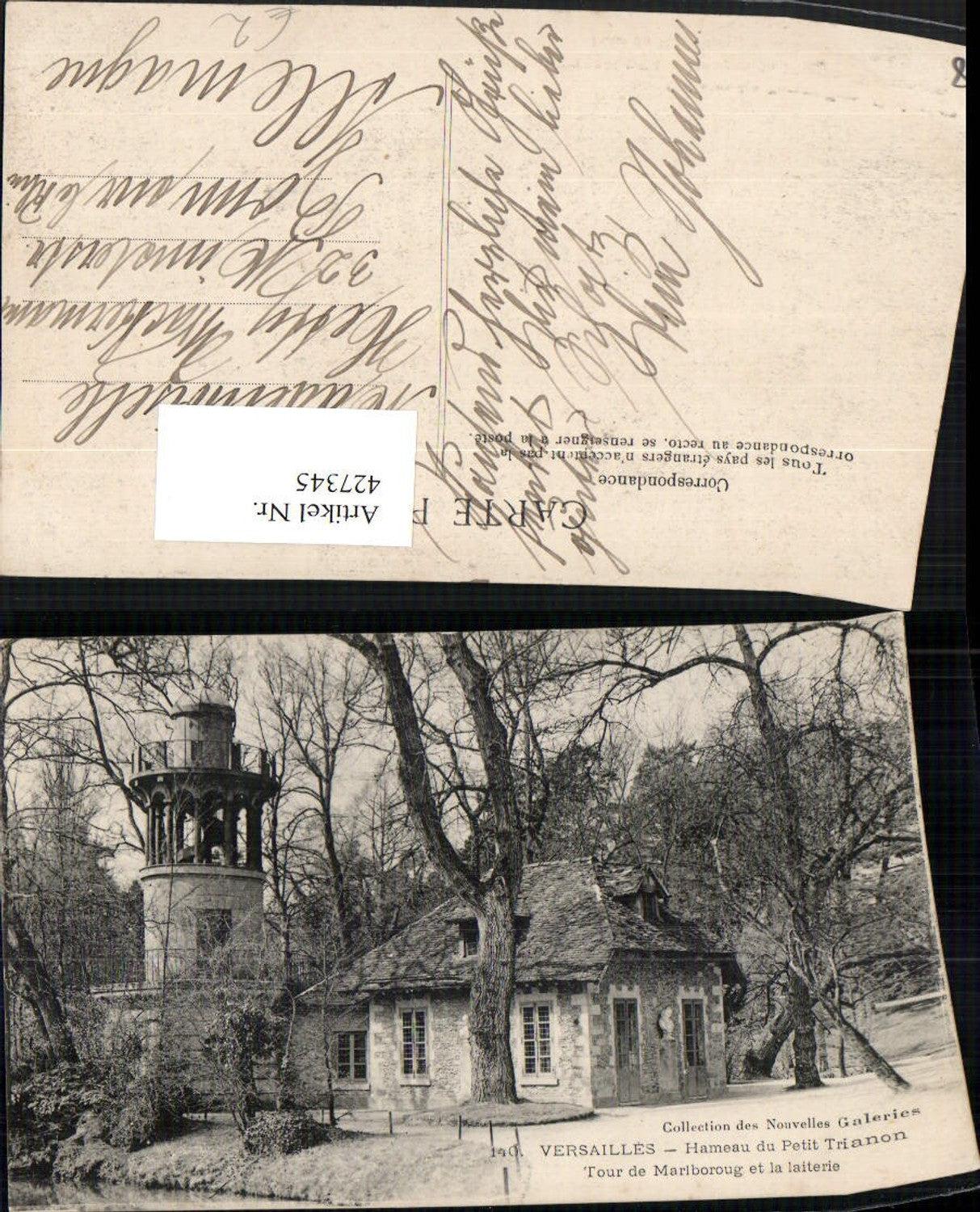 427345,Ile-de-France Yvelines Versailles Hameau du Petit Trianon Tour Turm