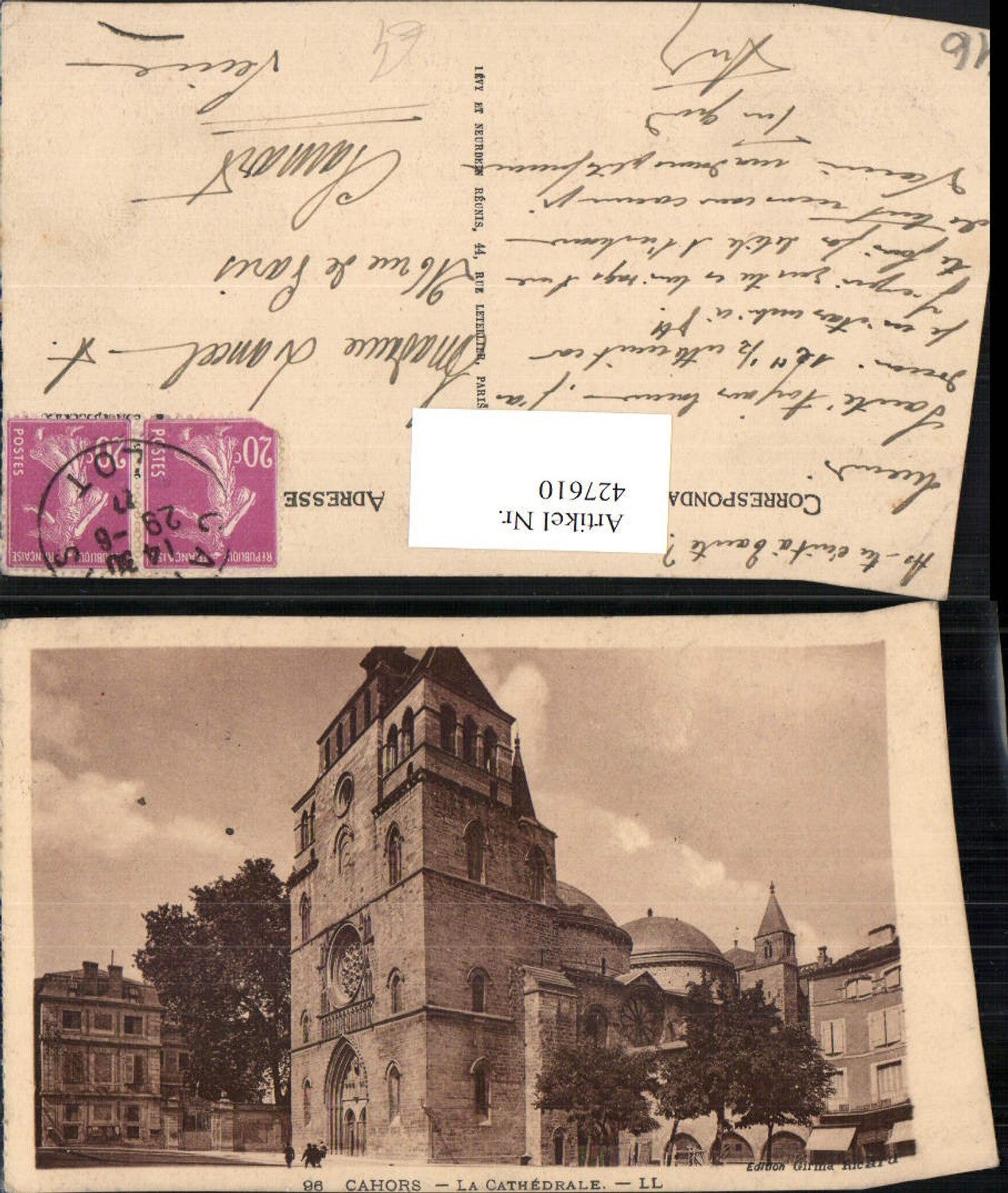 427610,Midi-Pyrenees Lot Cahors La Cathedrale Kirche