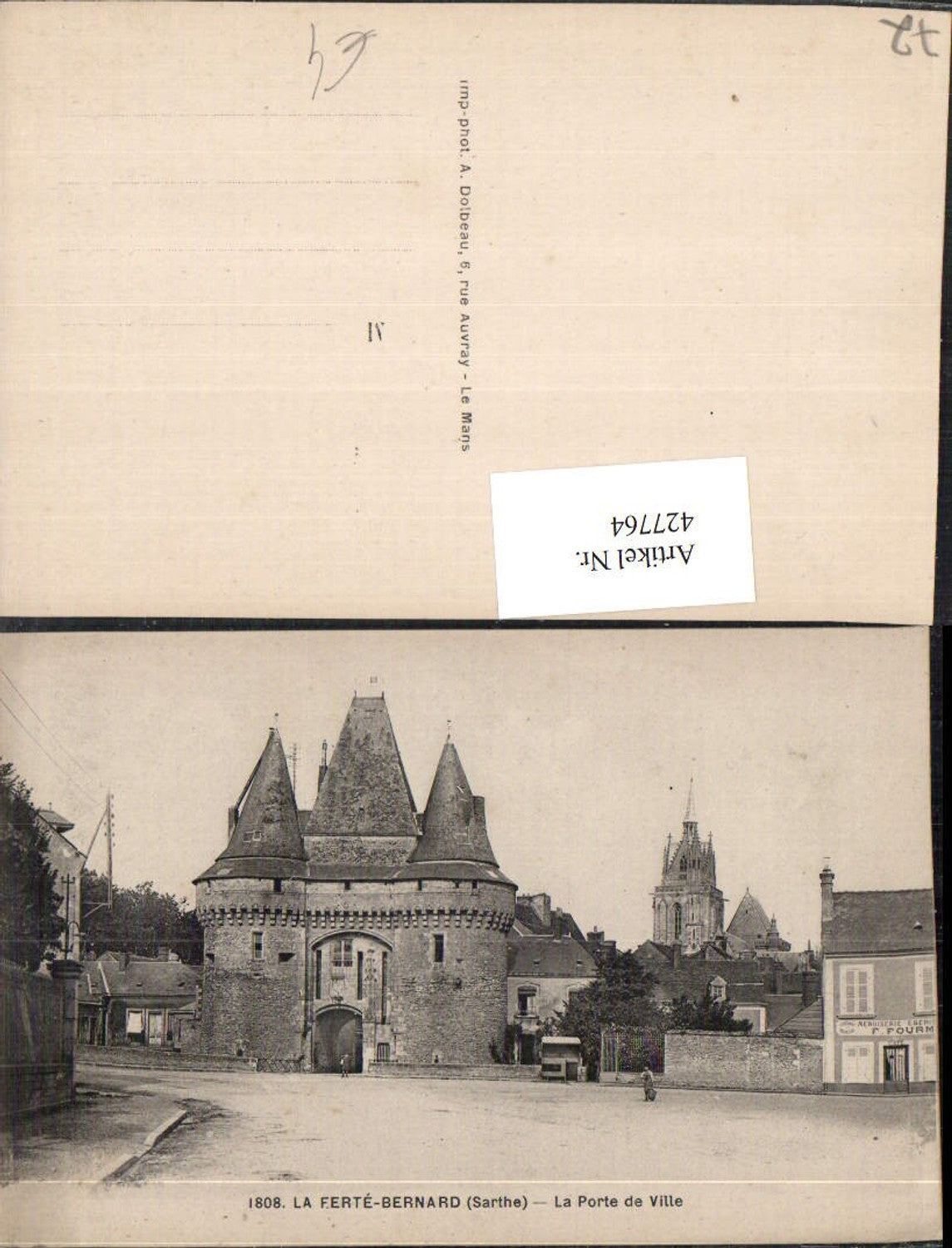 427764,Pays de la Loire Sarthe La Ferte-Bernard La Porte de Ville Tor