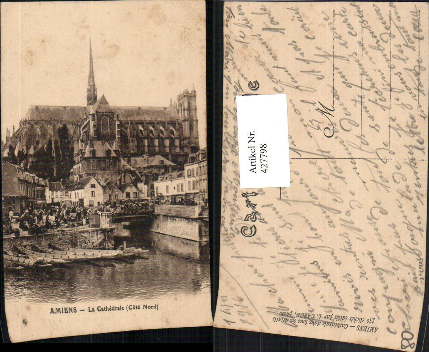 427798,Picardie Somme Amiens La Cathedrale Kirche