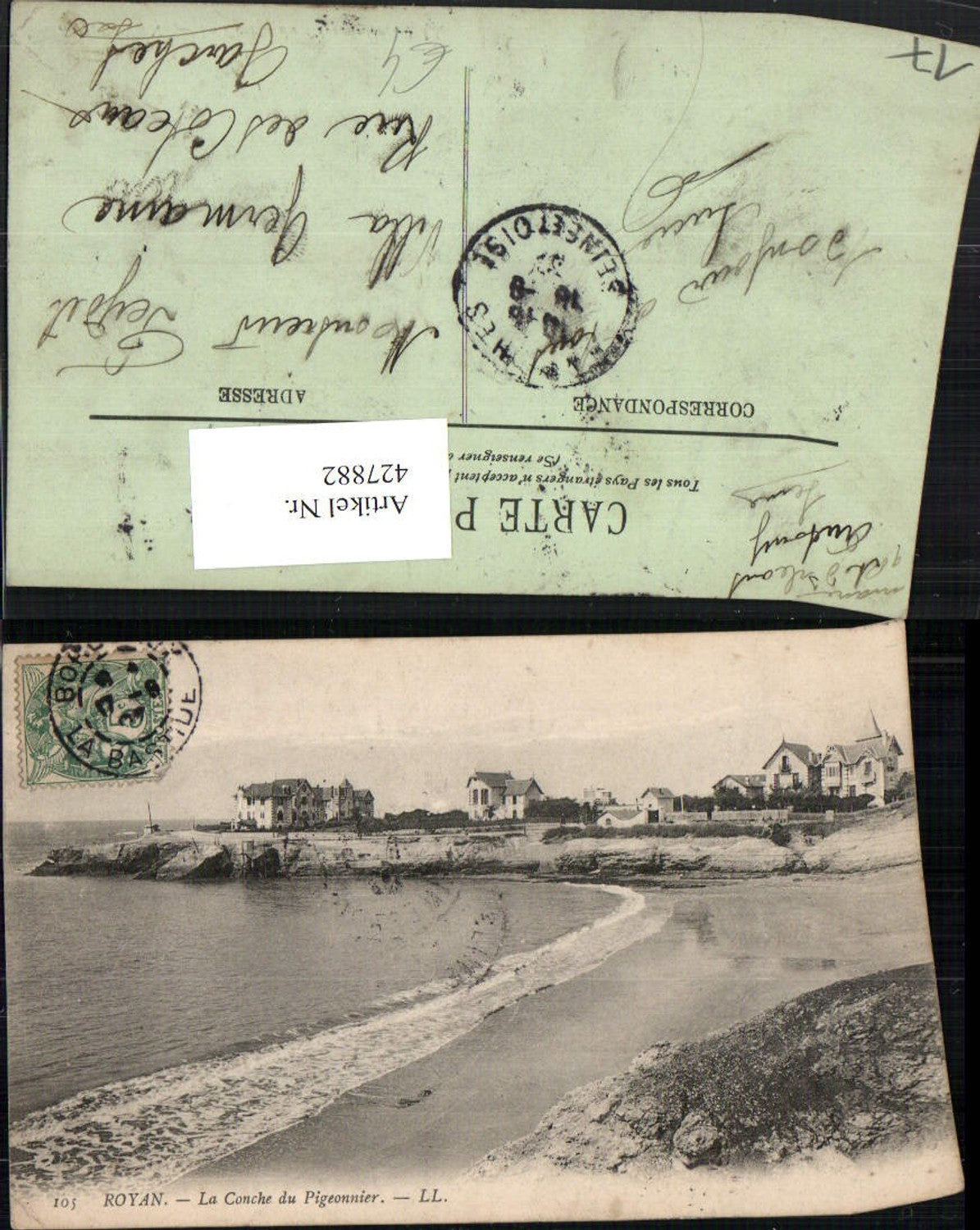 427882,Poitou-Charentes Charente-Maritime Royan La Conche du Pigeonnier Strand Küste
